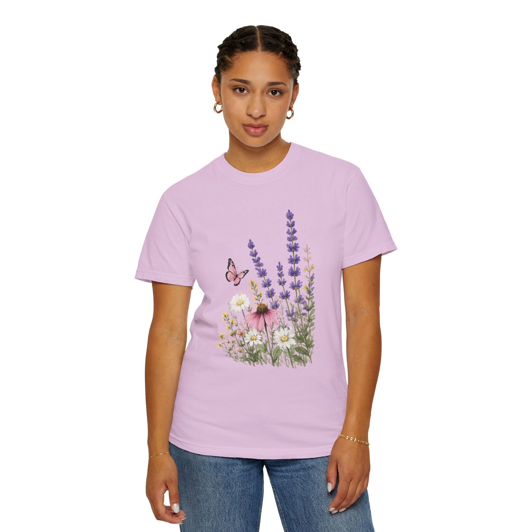Wildflower Meadow — Botanical Butterfly Tee