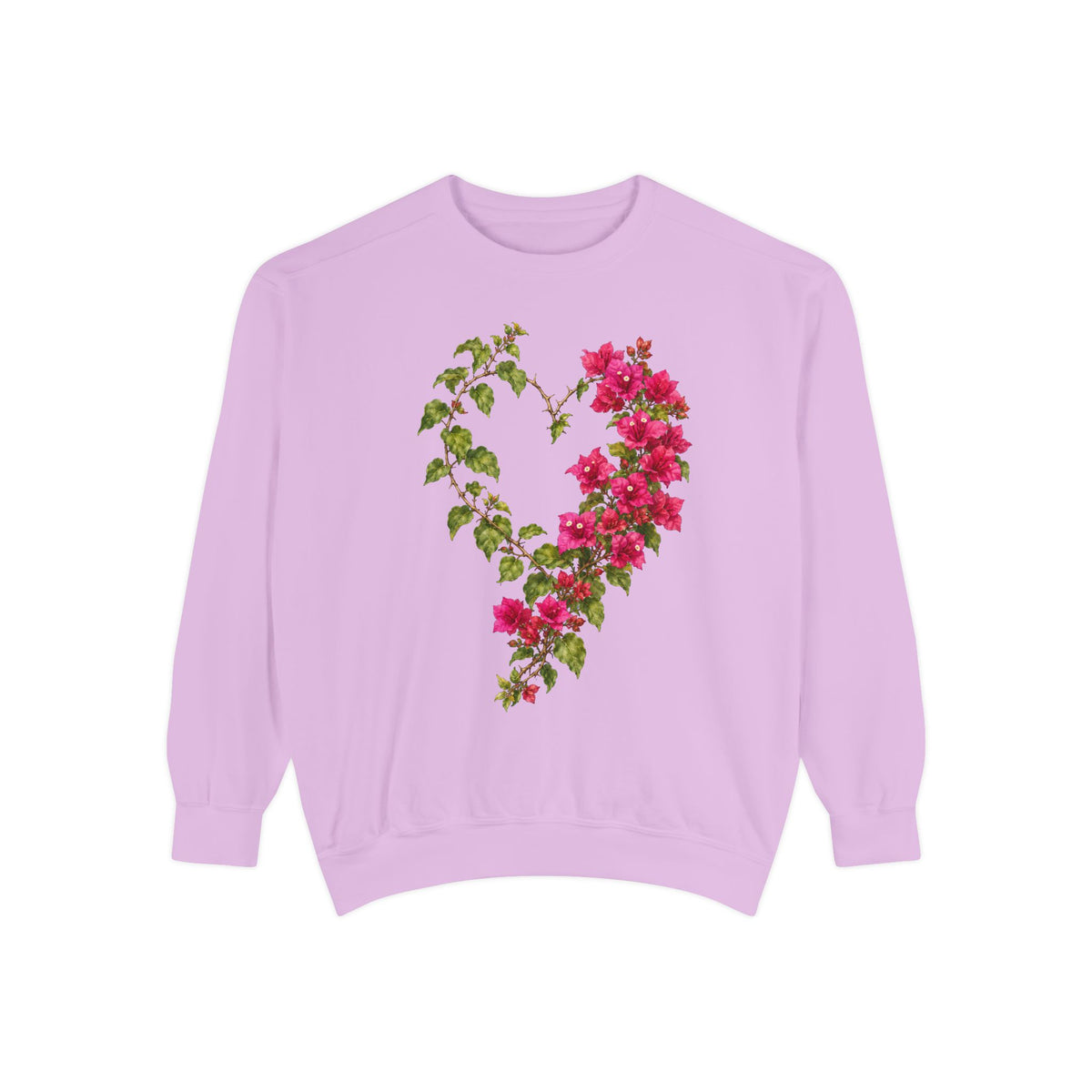 Bougainvillea Heart Sweatshirt