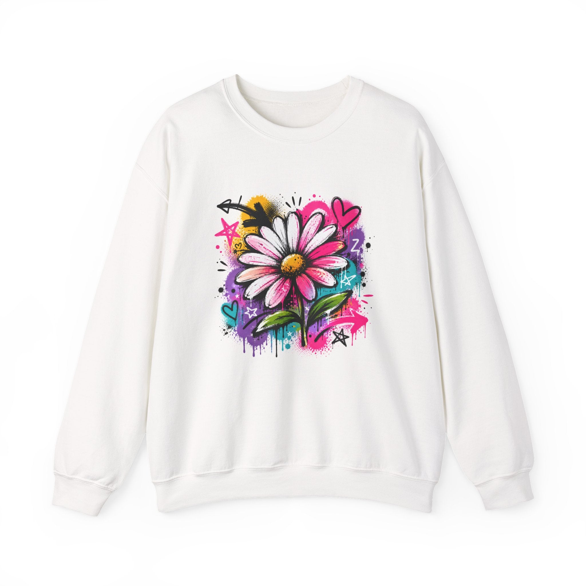 Wild Daisy — Graffiti Sweatshirt
