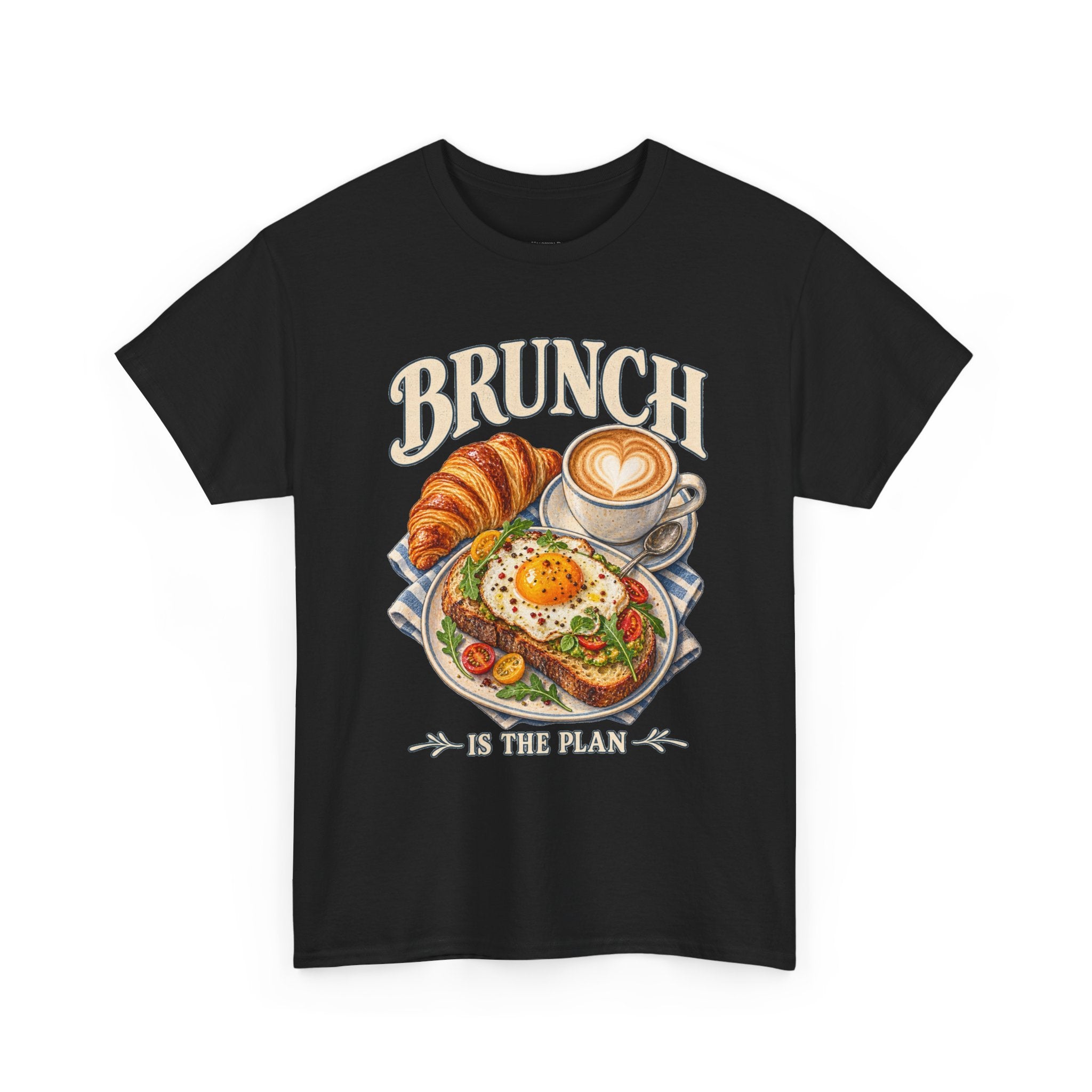 Brunch Is the Plan Funny Brunch T-Shirt