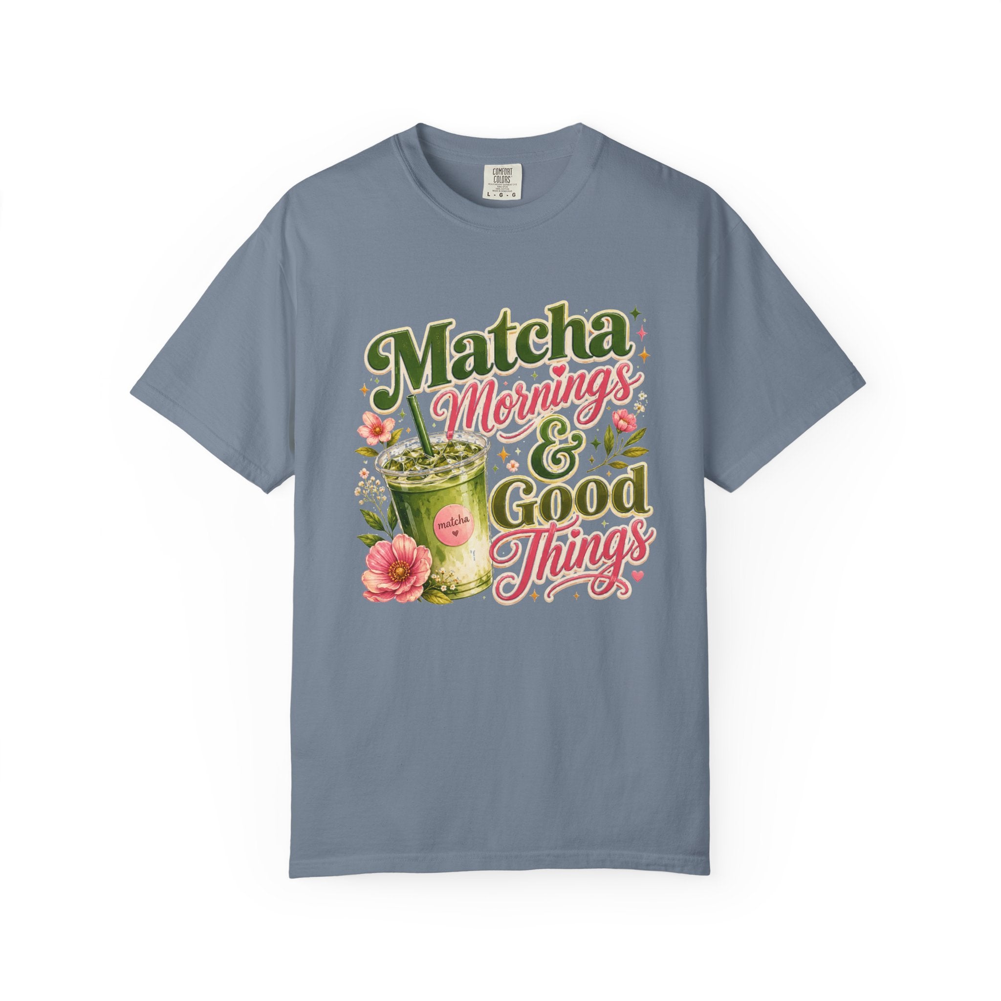 Matcha Mornings & Good Things - Retro Latte Tee