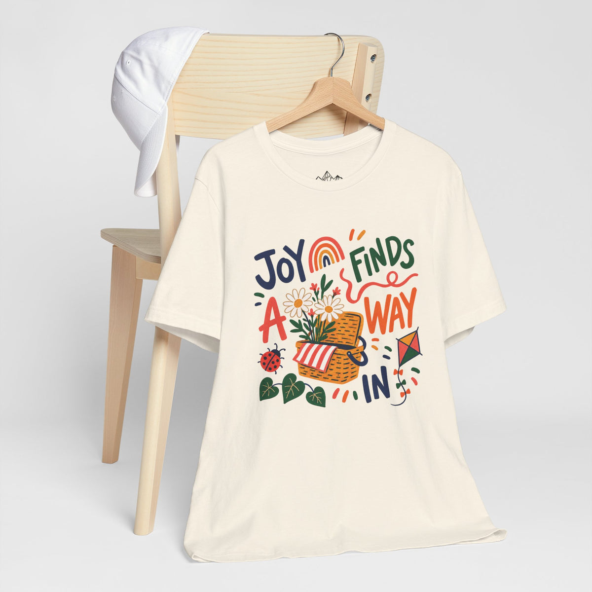 Joy Finds a Way In T-Shirt — Soft Everyday Cotton