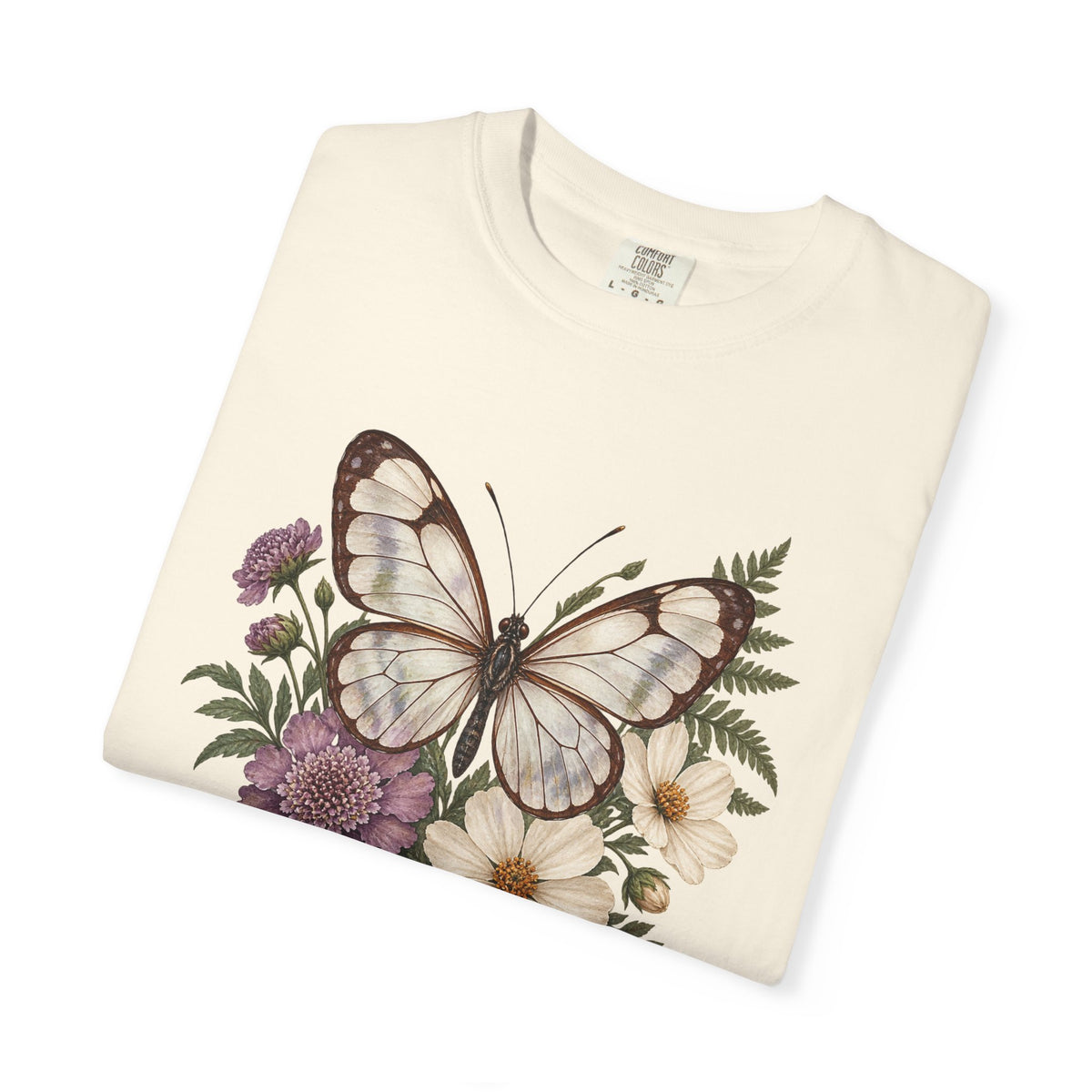 Butterfly Shirt — On Quiet Wings Botanical Tee