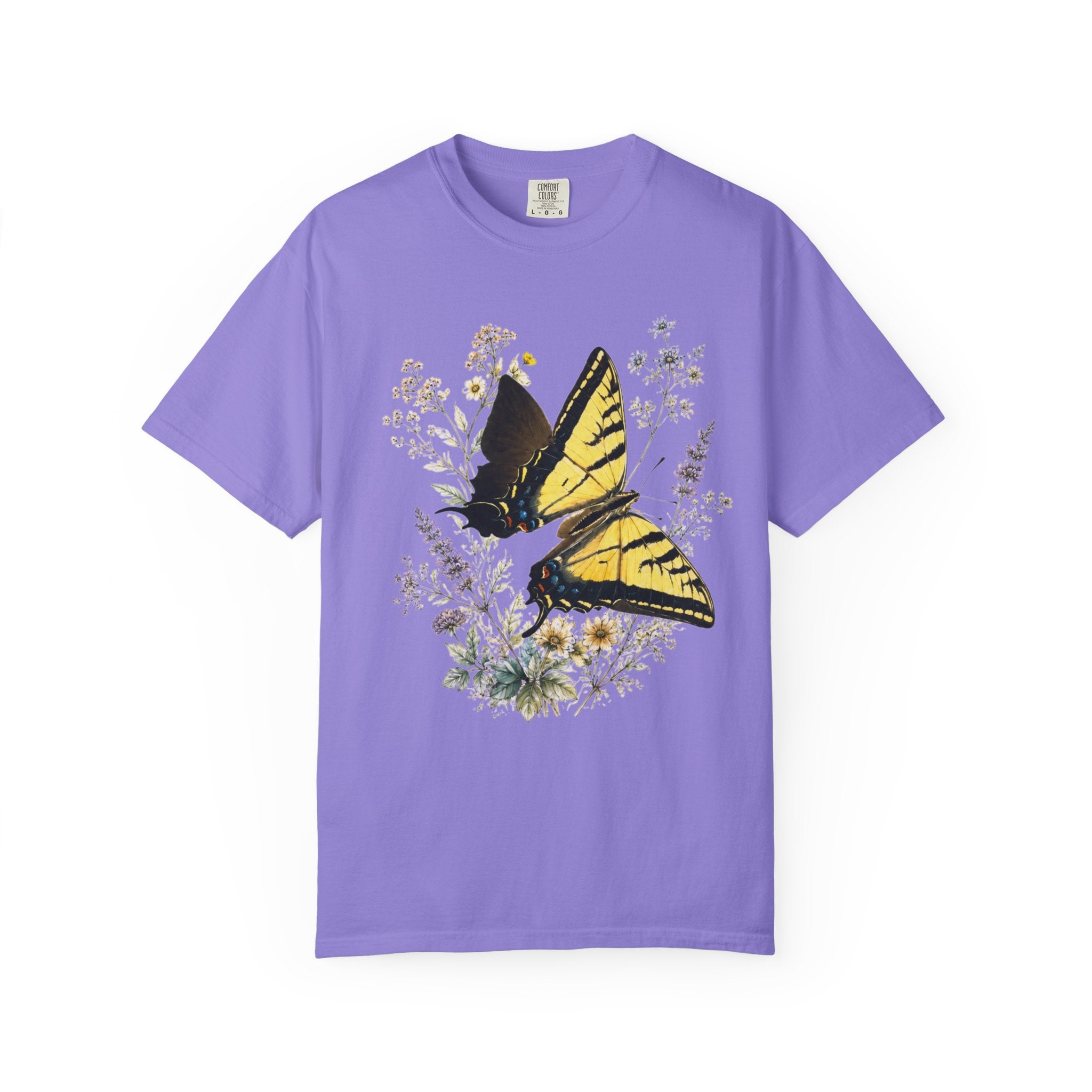 Swallowtail Butterfly - Botanical Wildflower Tee