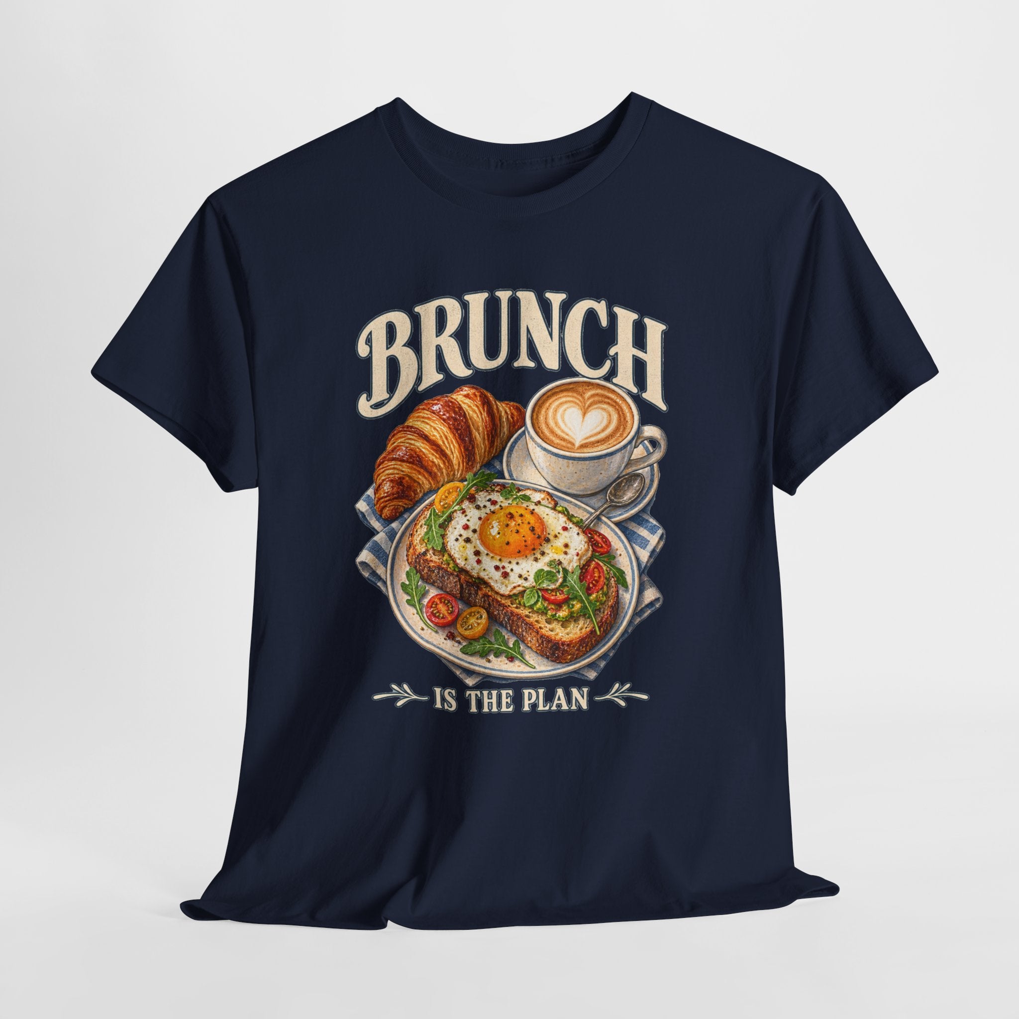 Brunch Is the Plan Funny Brunch T-Shirt