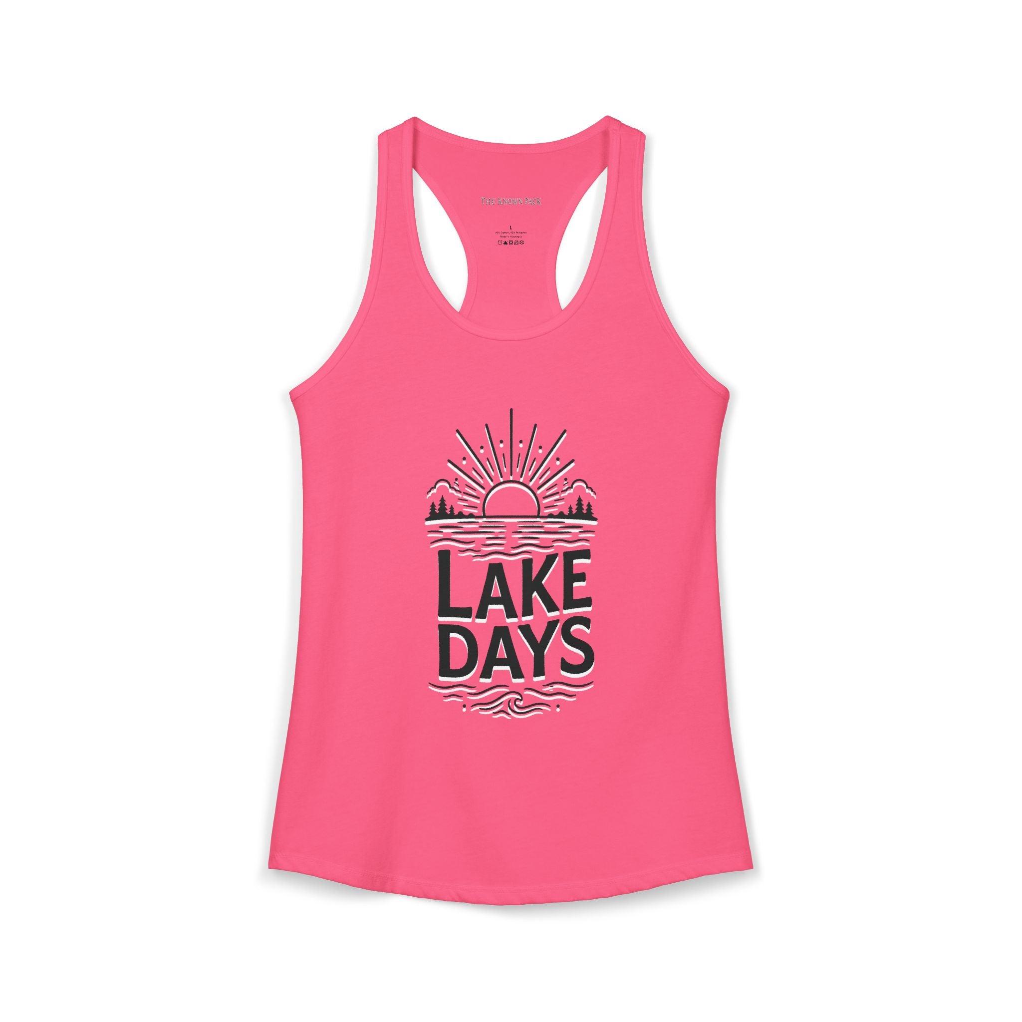 Lake Days — Women's Racerback Tank
