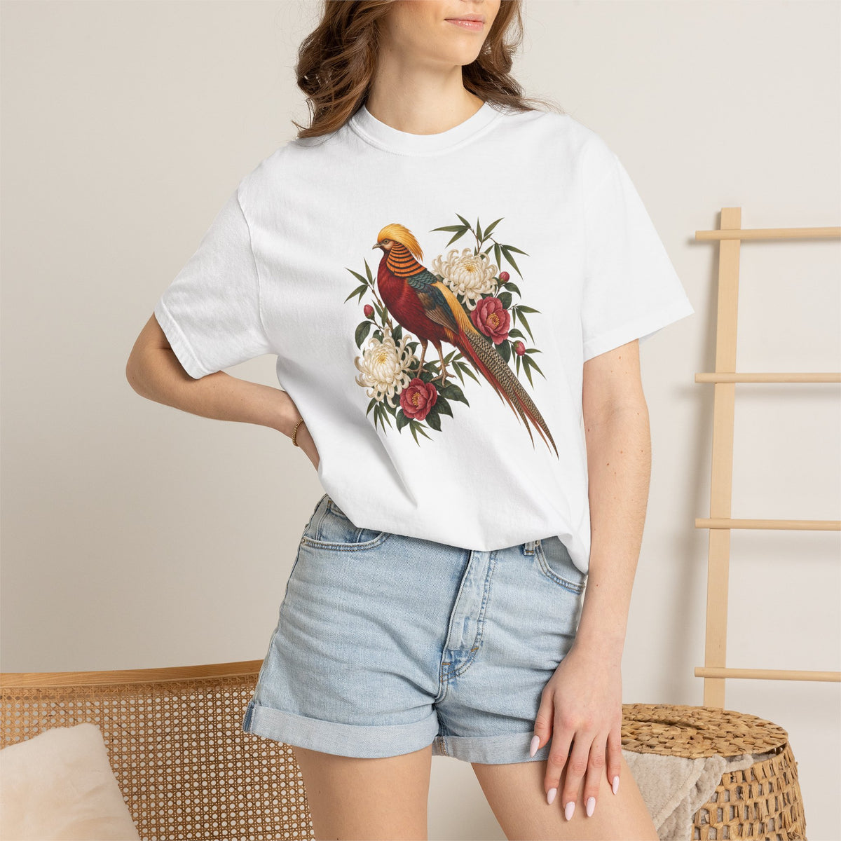 Golden Pheasant T-Shirt — Crown of Gold