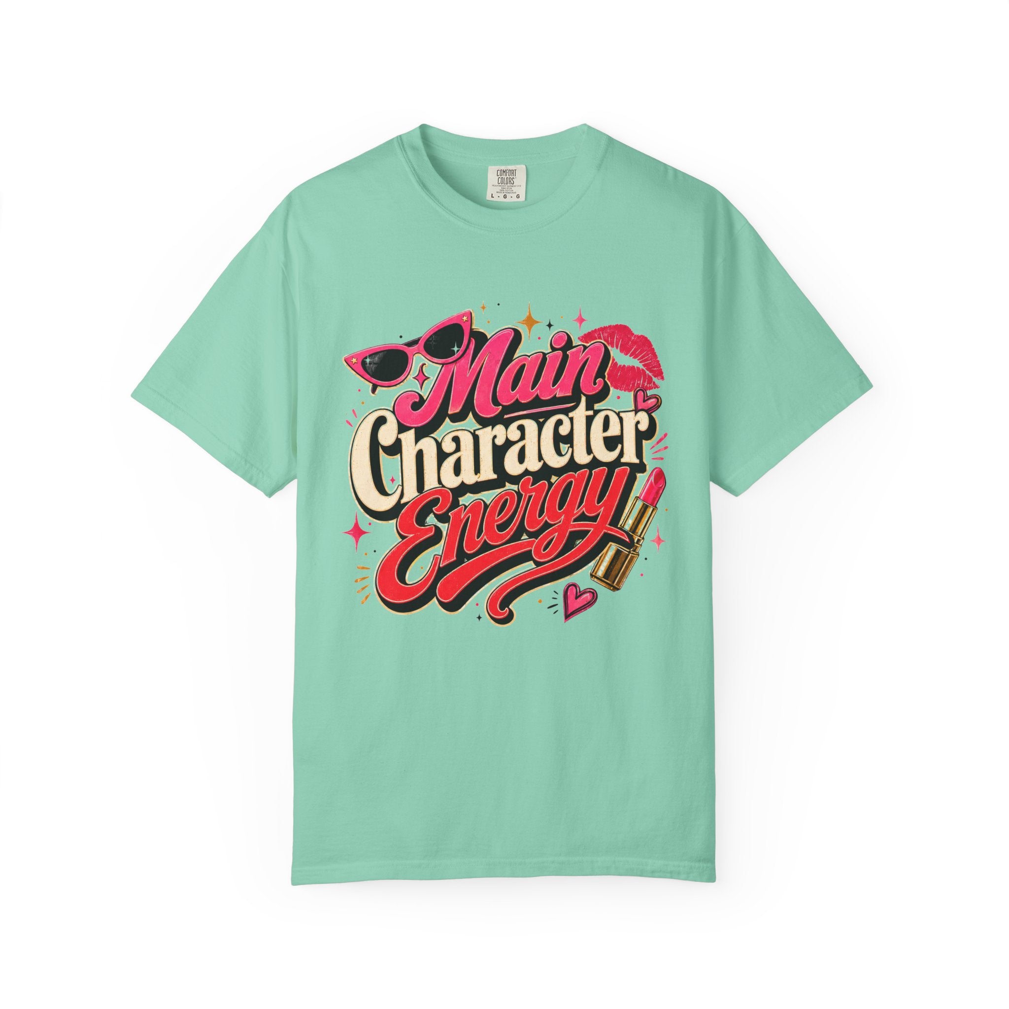Main Character Energy - Retro Glam Tee