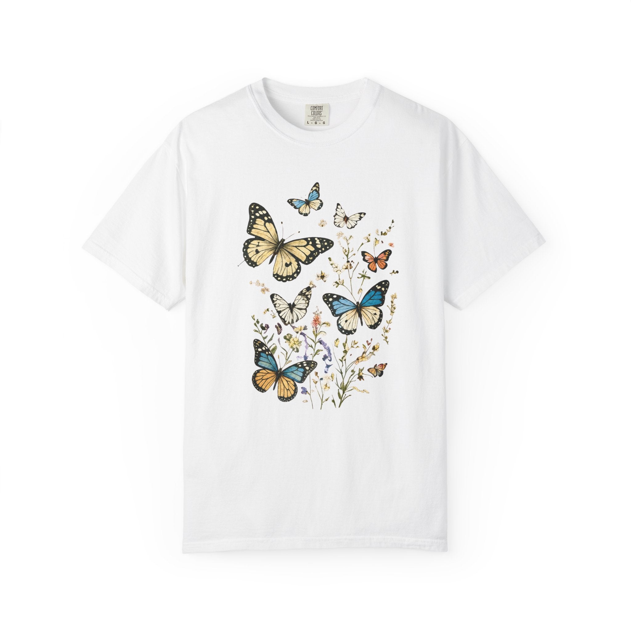 Butterfly Flutter Watercolor Tee