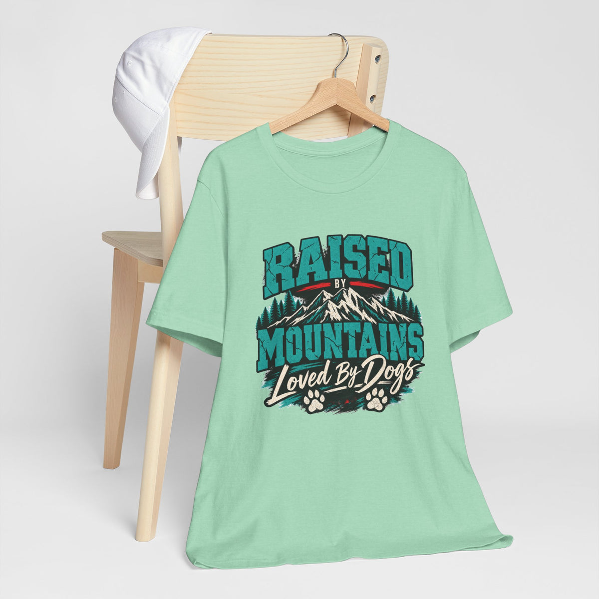 Raised by Mountains T-Shirt — Garment-Dyed Cotton