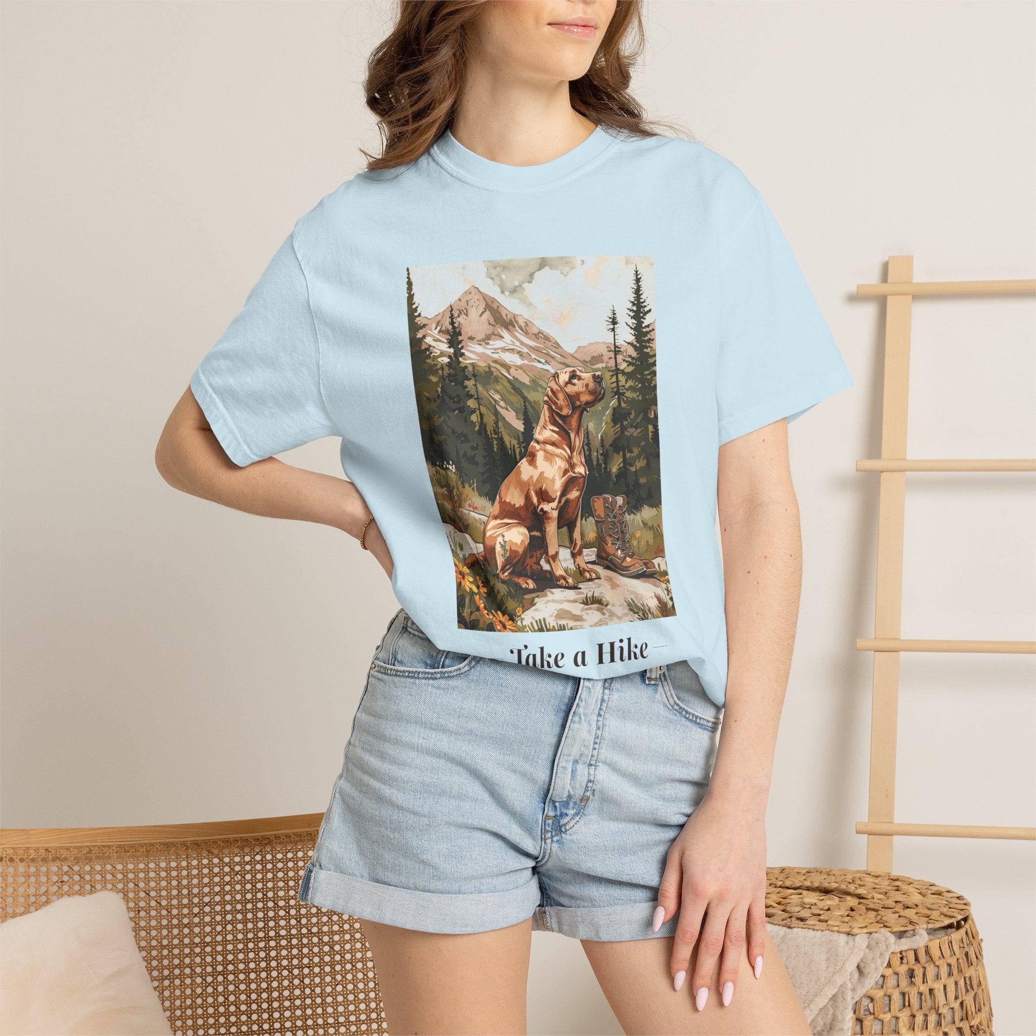 Take a Hike - Hiking Dog Tee