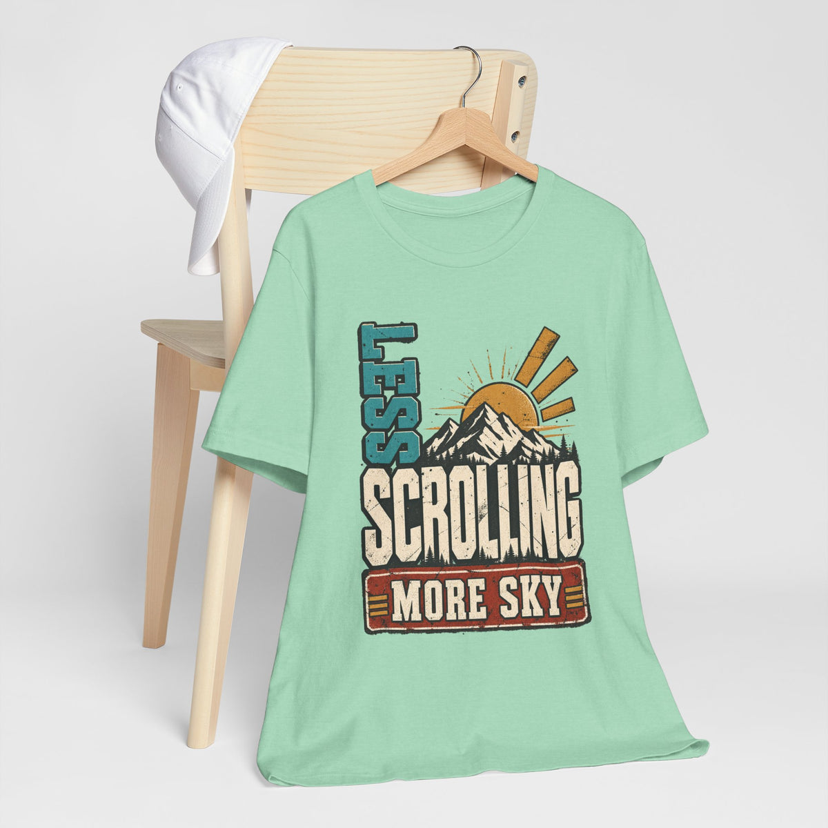 Less Scrolling More Sky T-Shirt