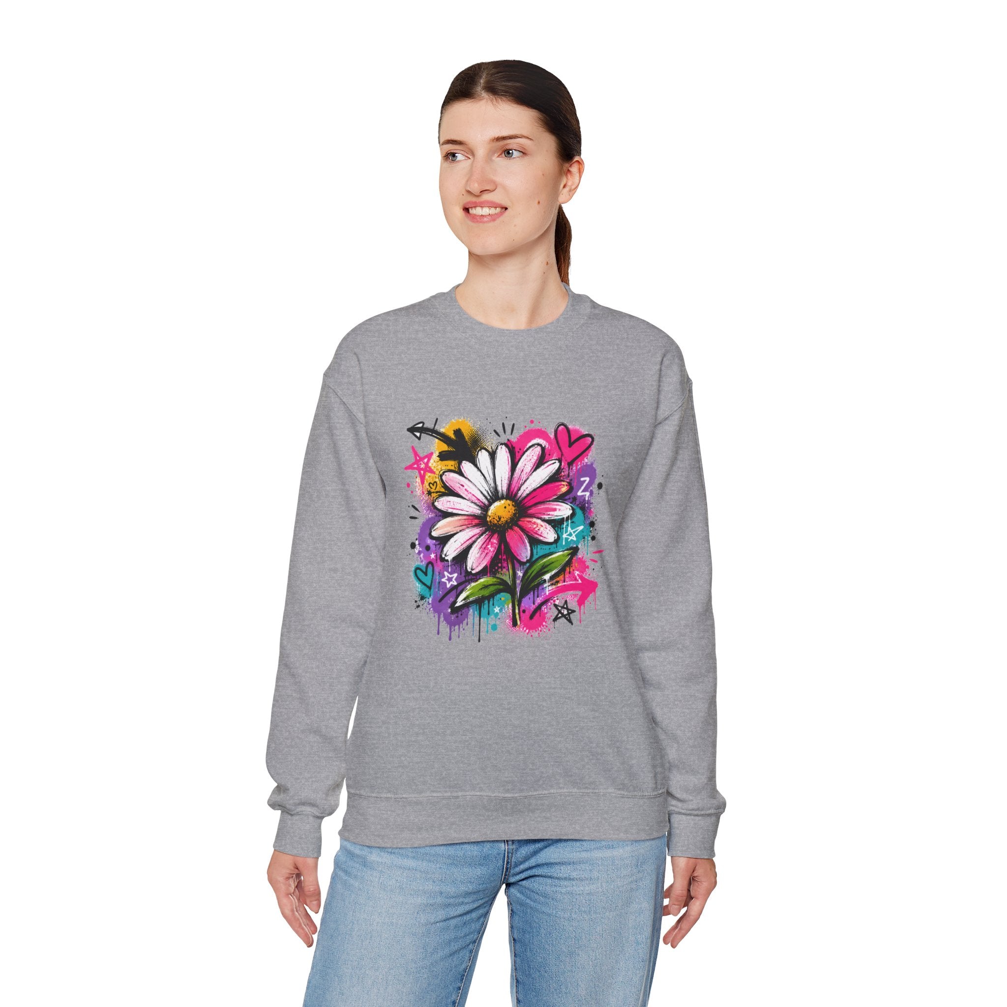 Wild Daisy — Graffiti Sweatshirt