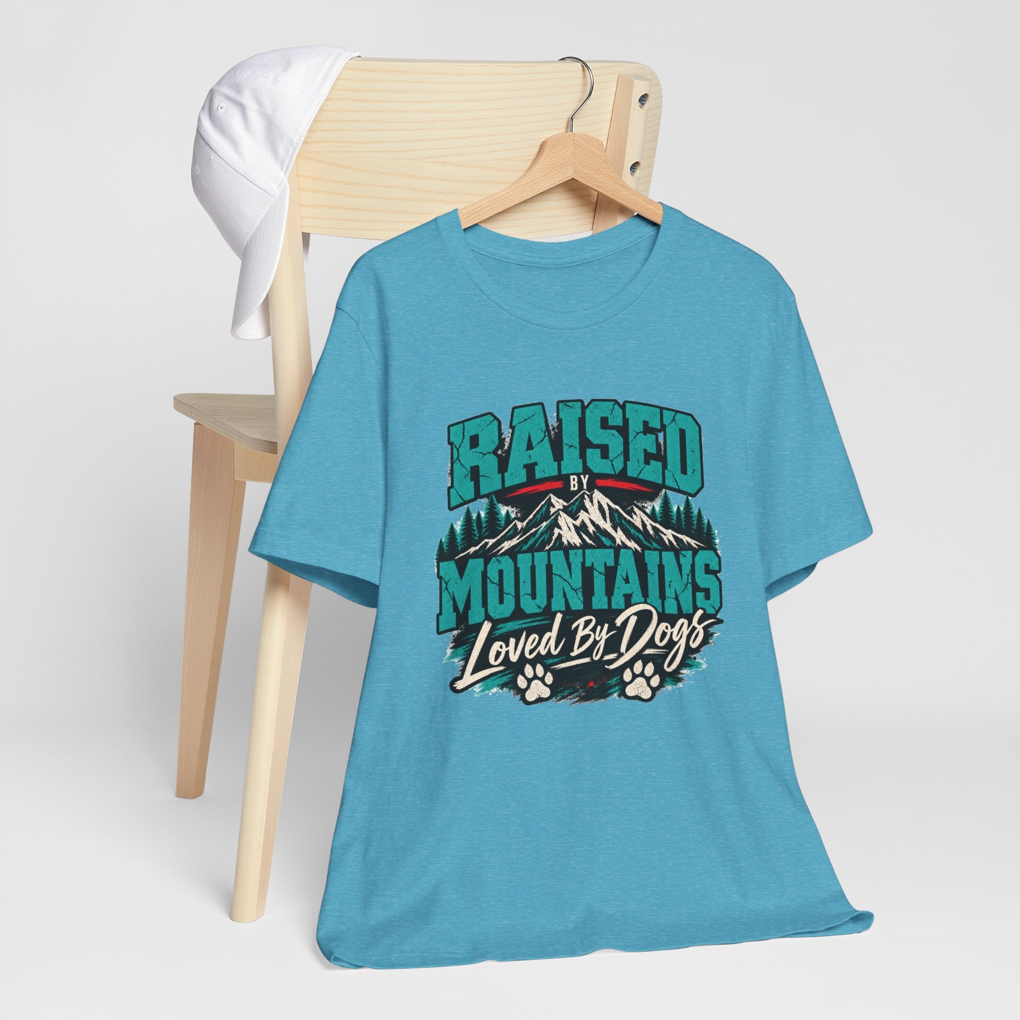 Raised by Mountains T-Shirt — Garment-Dyed Cotton