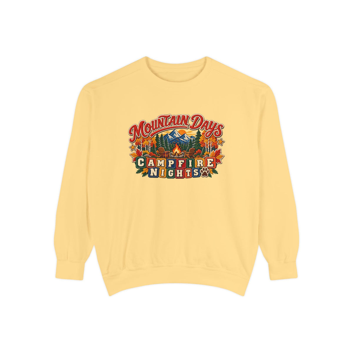 Mountain Days Campfire Nights Sweatshirt
