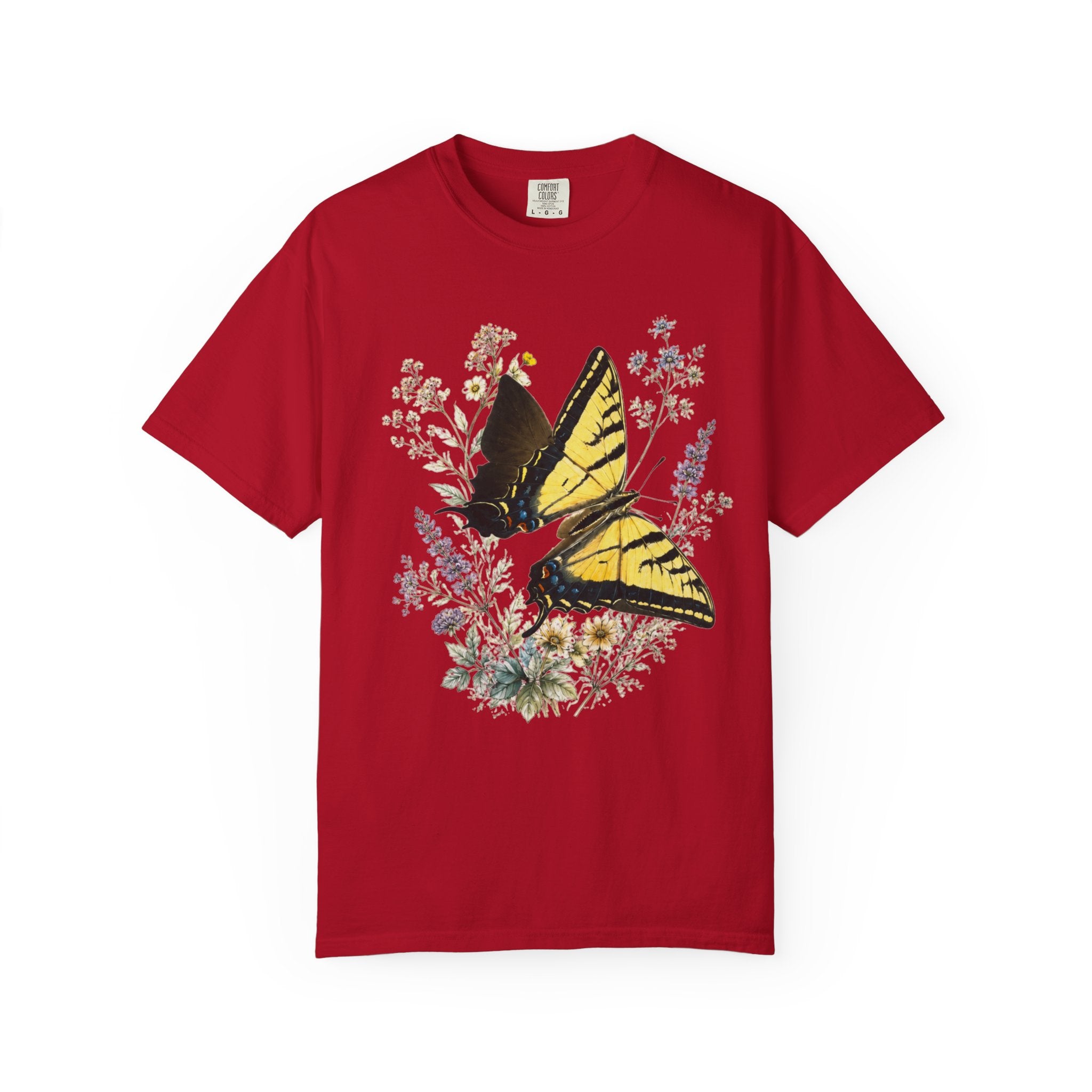 Swallowtail Butterfly - Botanical Wildflower Tee