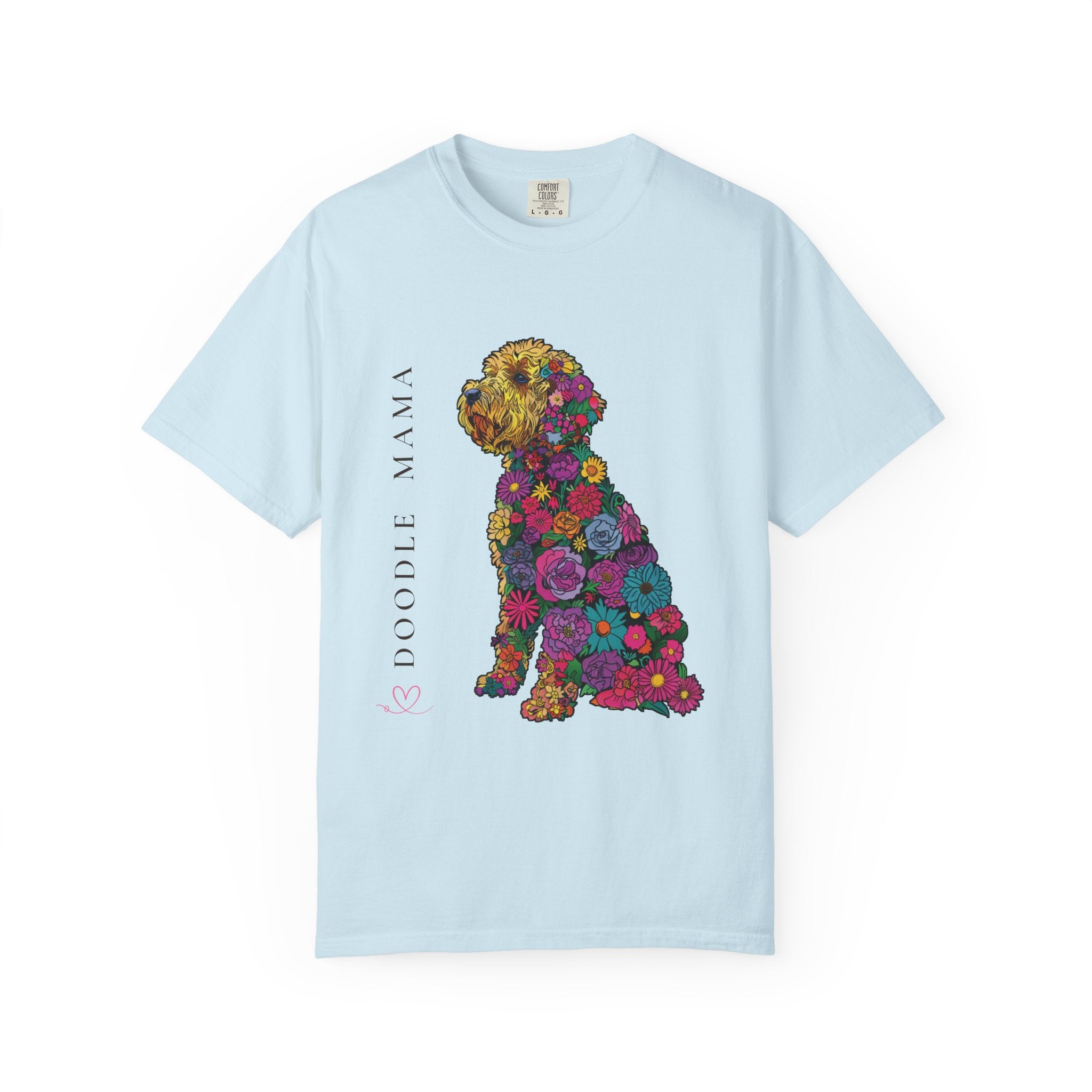 Doodle Mama - Floral Doodle Tee