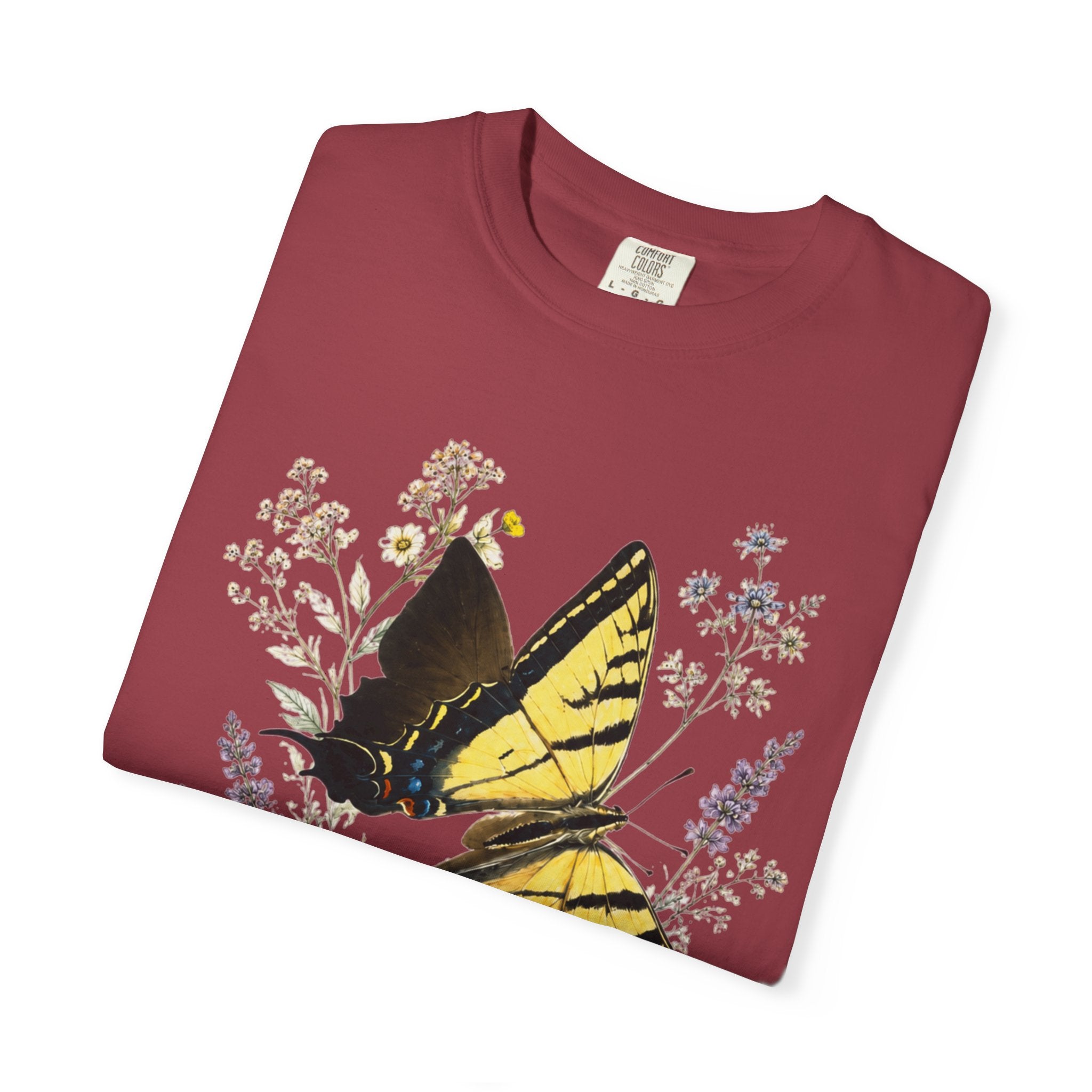 Swallowtail Butterfly - Botanical Wildflower Tee