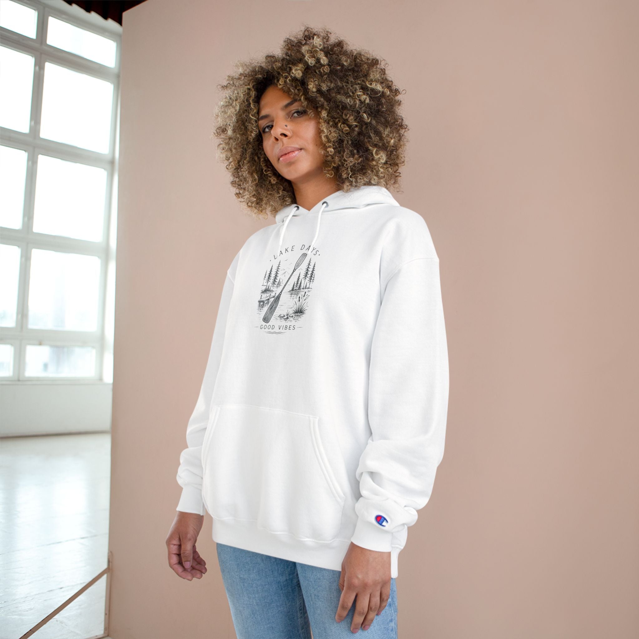 Paddle Out Champion Hoodie (Front & Back)