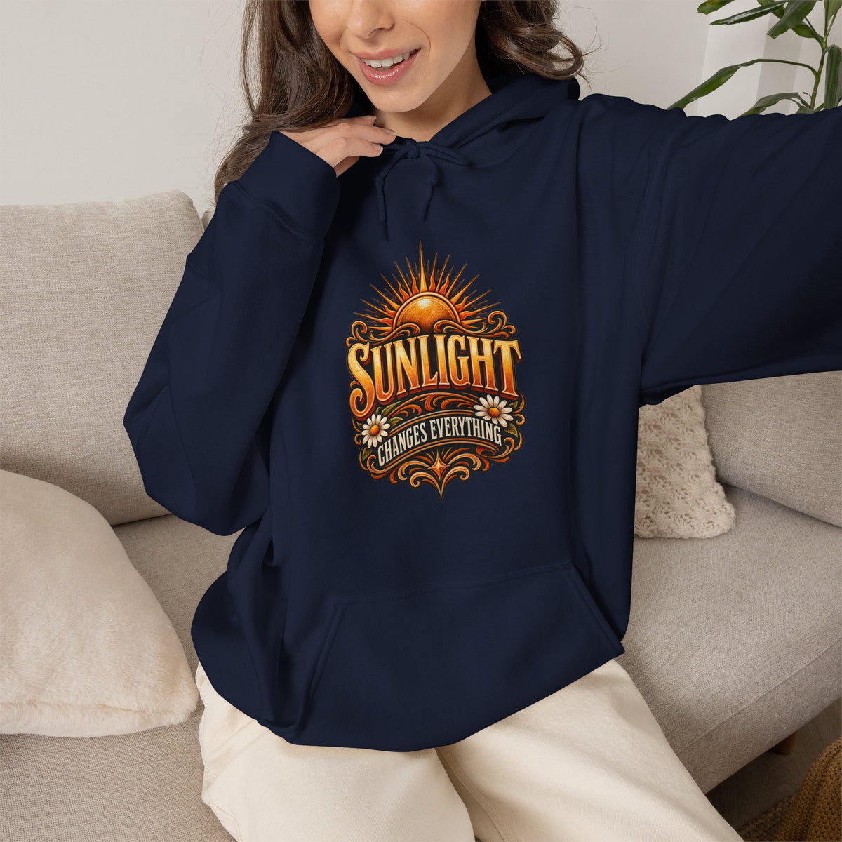 Sunlight Changes Everything Hooded Sweatshirt