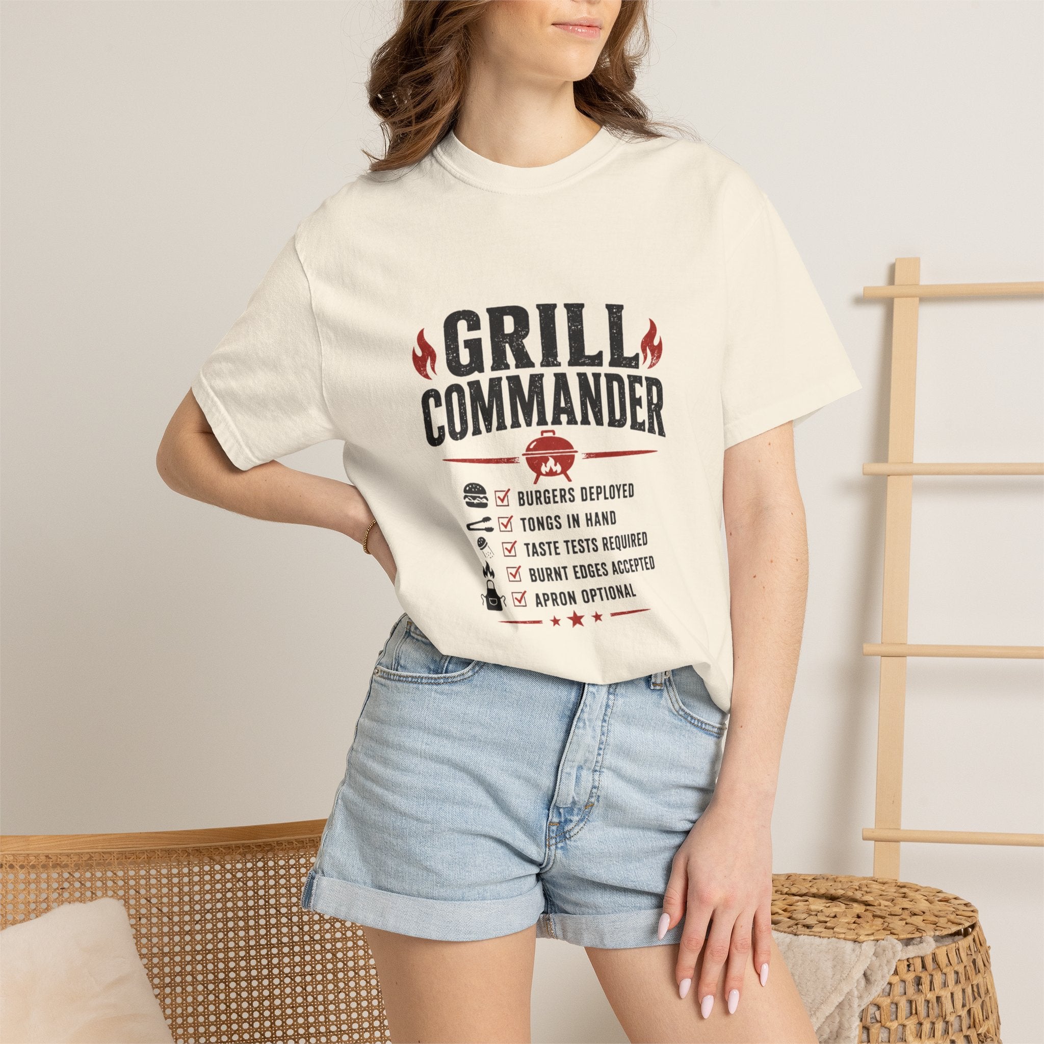 Grill Commander - The Ultimate BBQ Dad Shirt