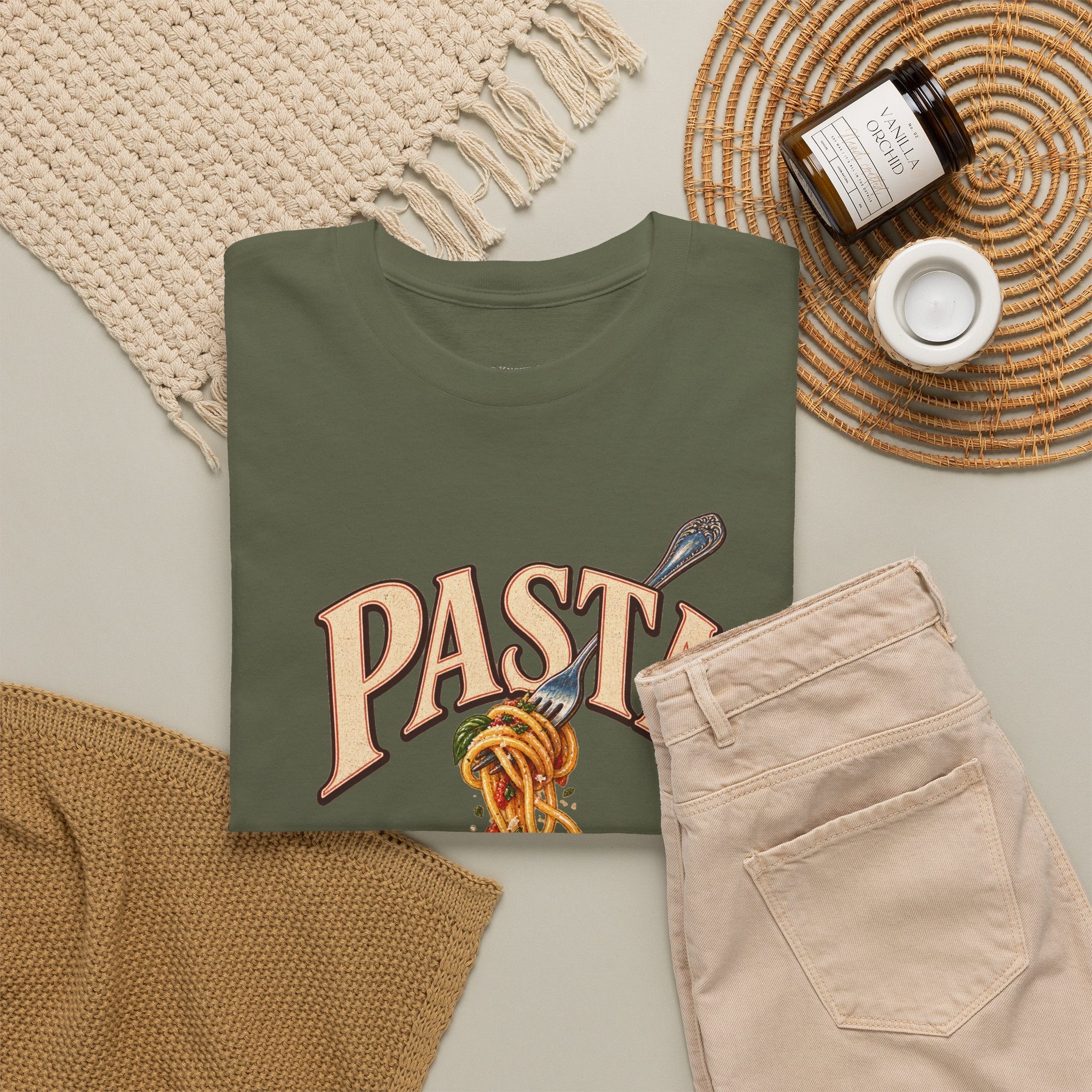 Pasta After Dark Late Night Cooking T-Shirt