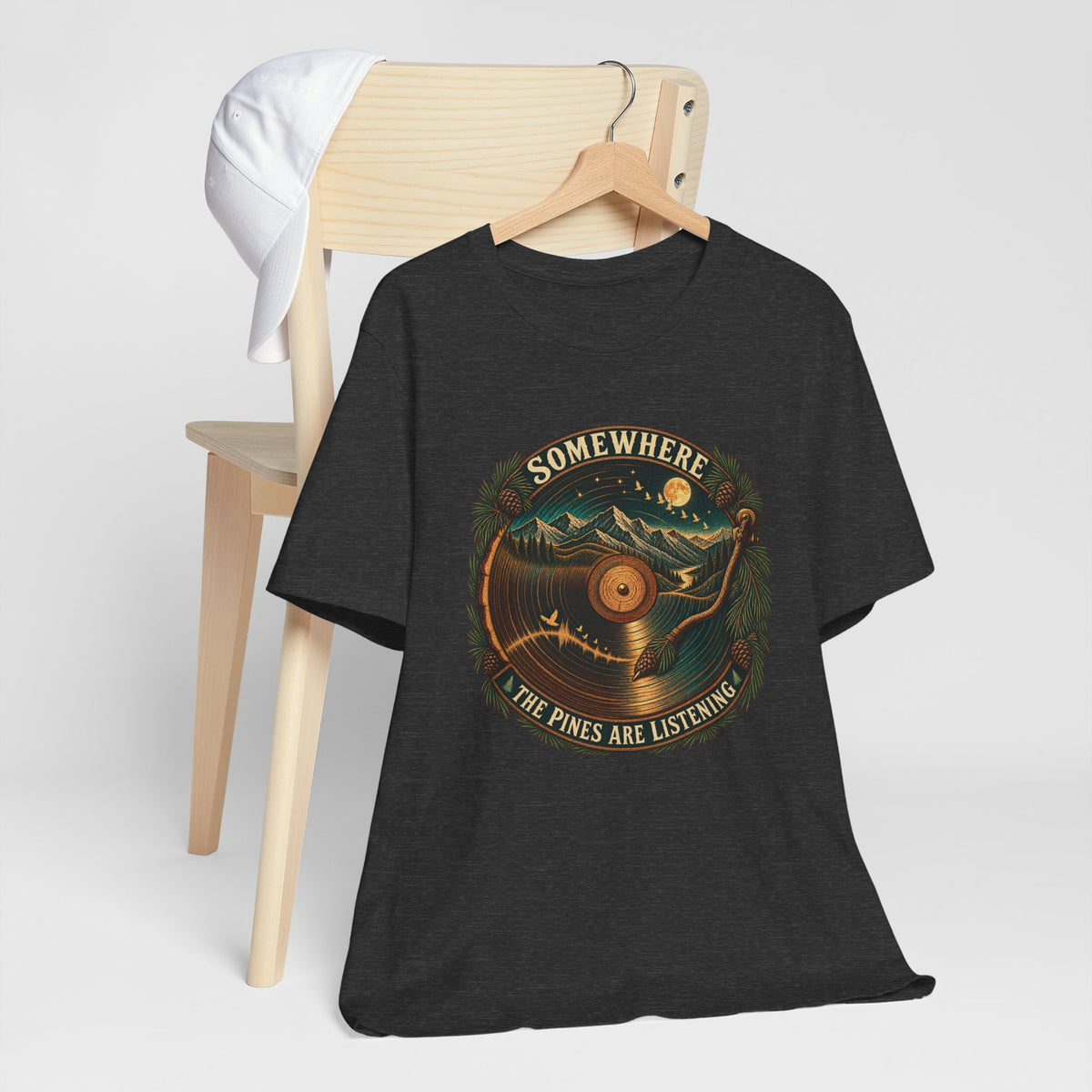 Somewhere the Pines Are Listening T-Shirt