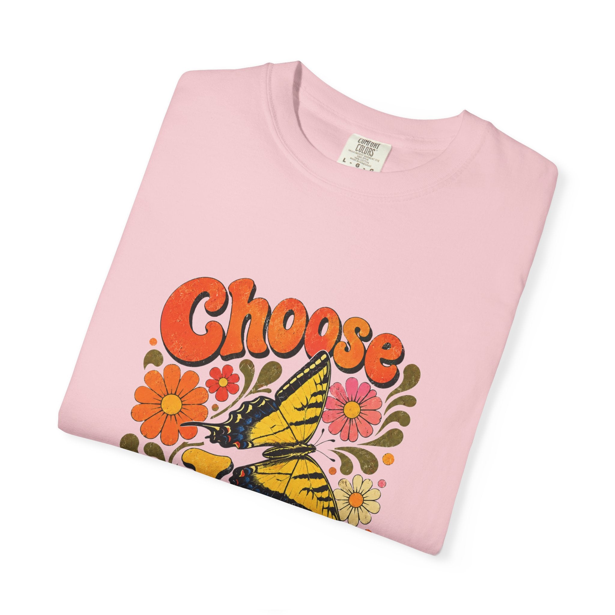 Choose Joy - Retro Butterfly Tee