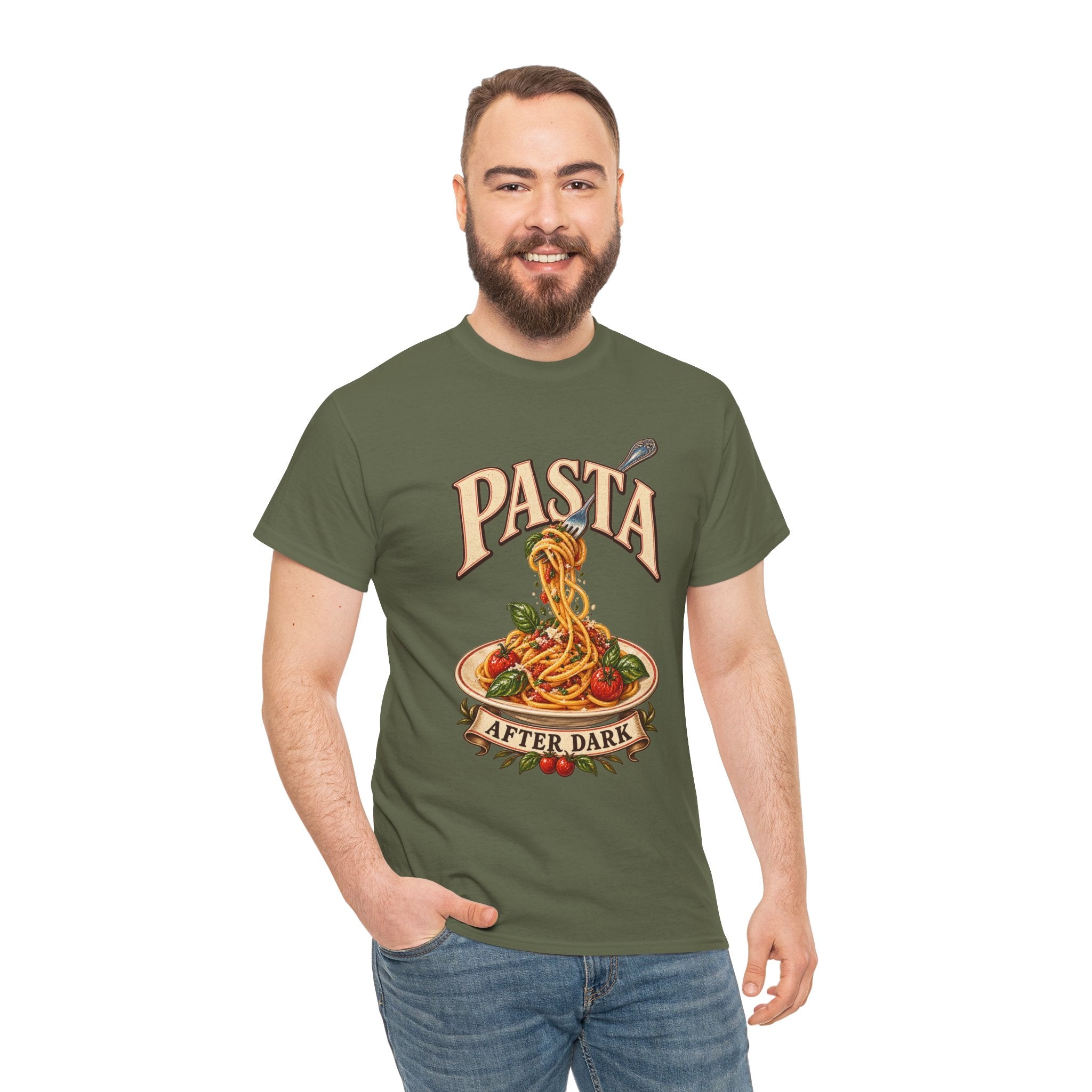 Pasta After Dark Late Night Cooking T-Shirt