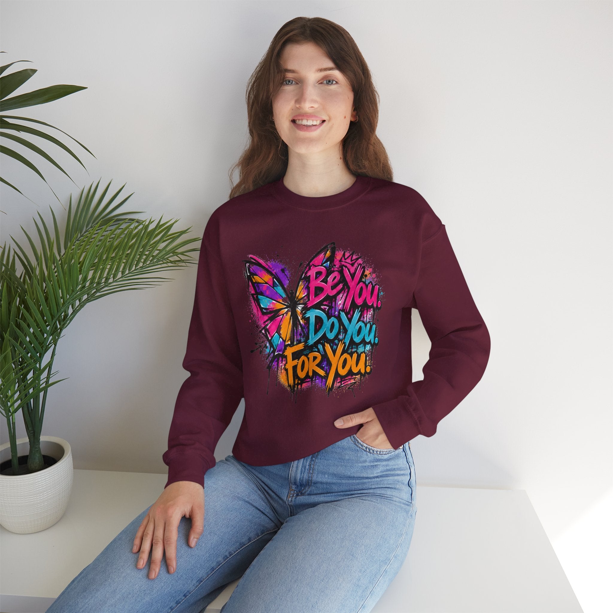 Be You. Do You. For You. — Graffiti Sweatshirt