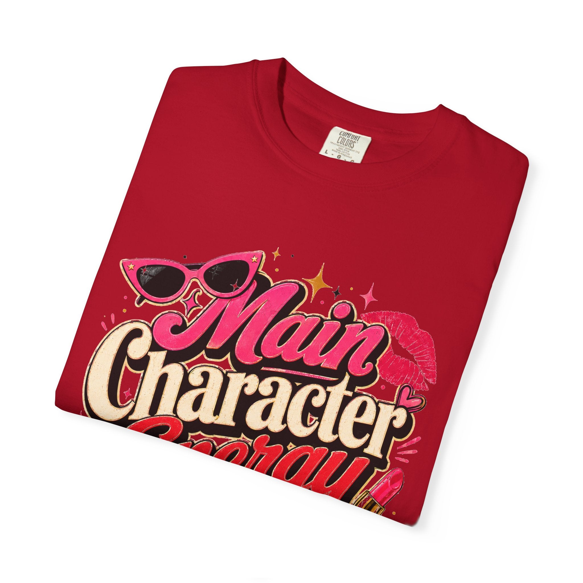 Main Character Energy - Retro Glam Tee