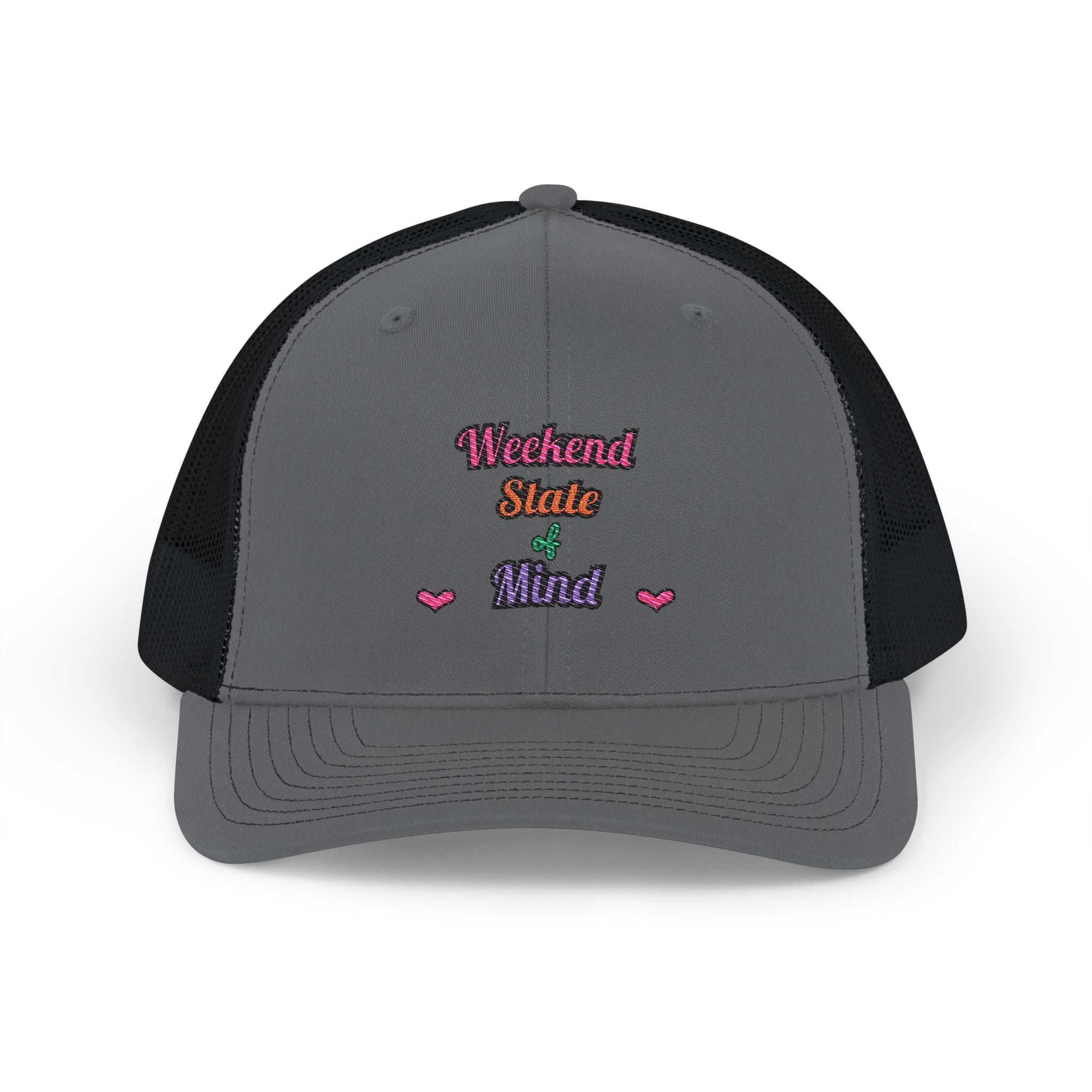 Weekend State of Mind — Embroidered Trucker Hat