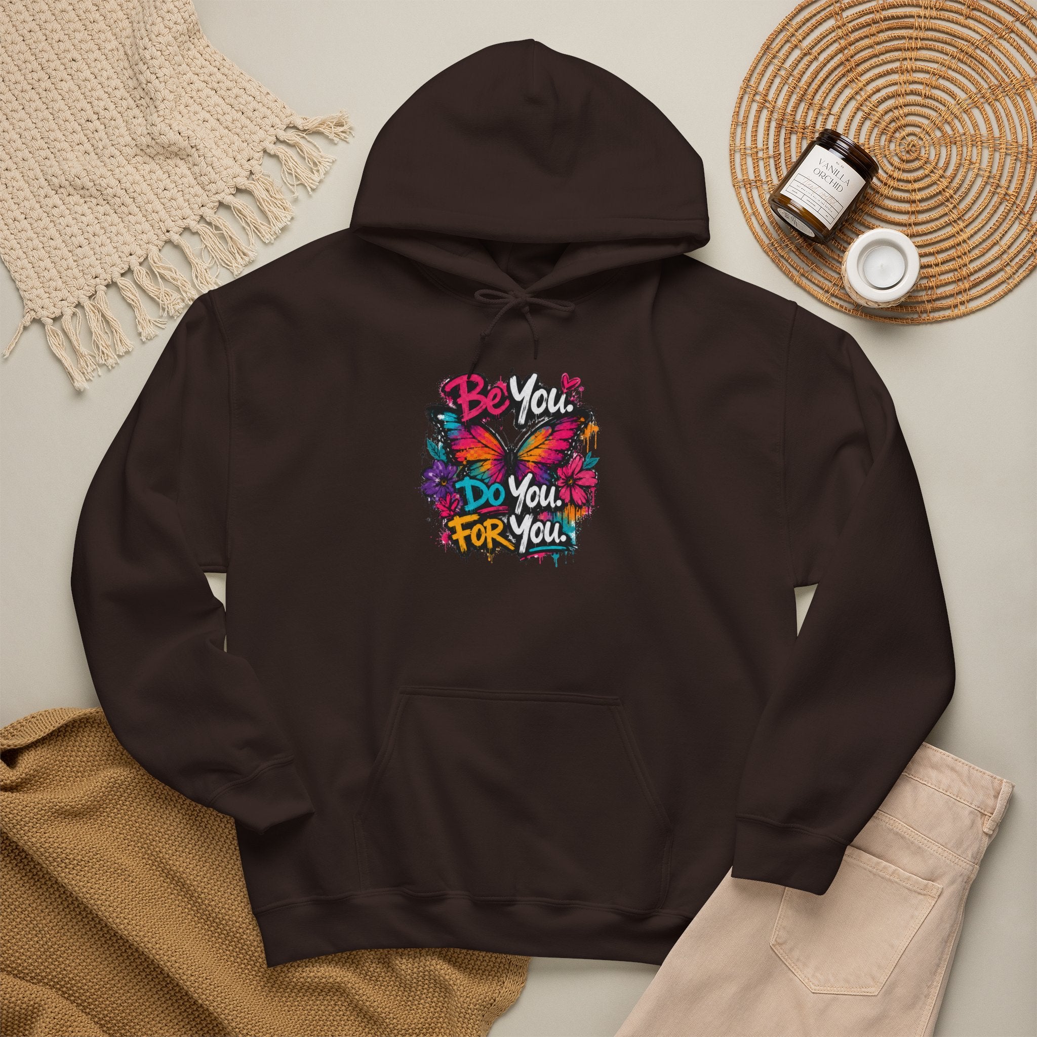 Be You. Do You. For You. — Graffiti Hoodie