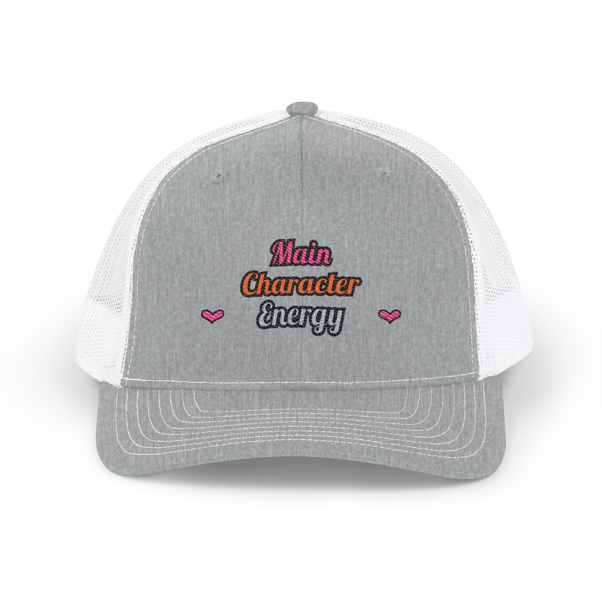 Main Character Energy — Embroidered Trucker Hat