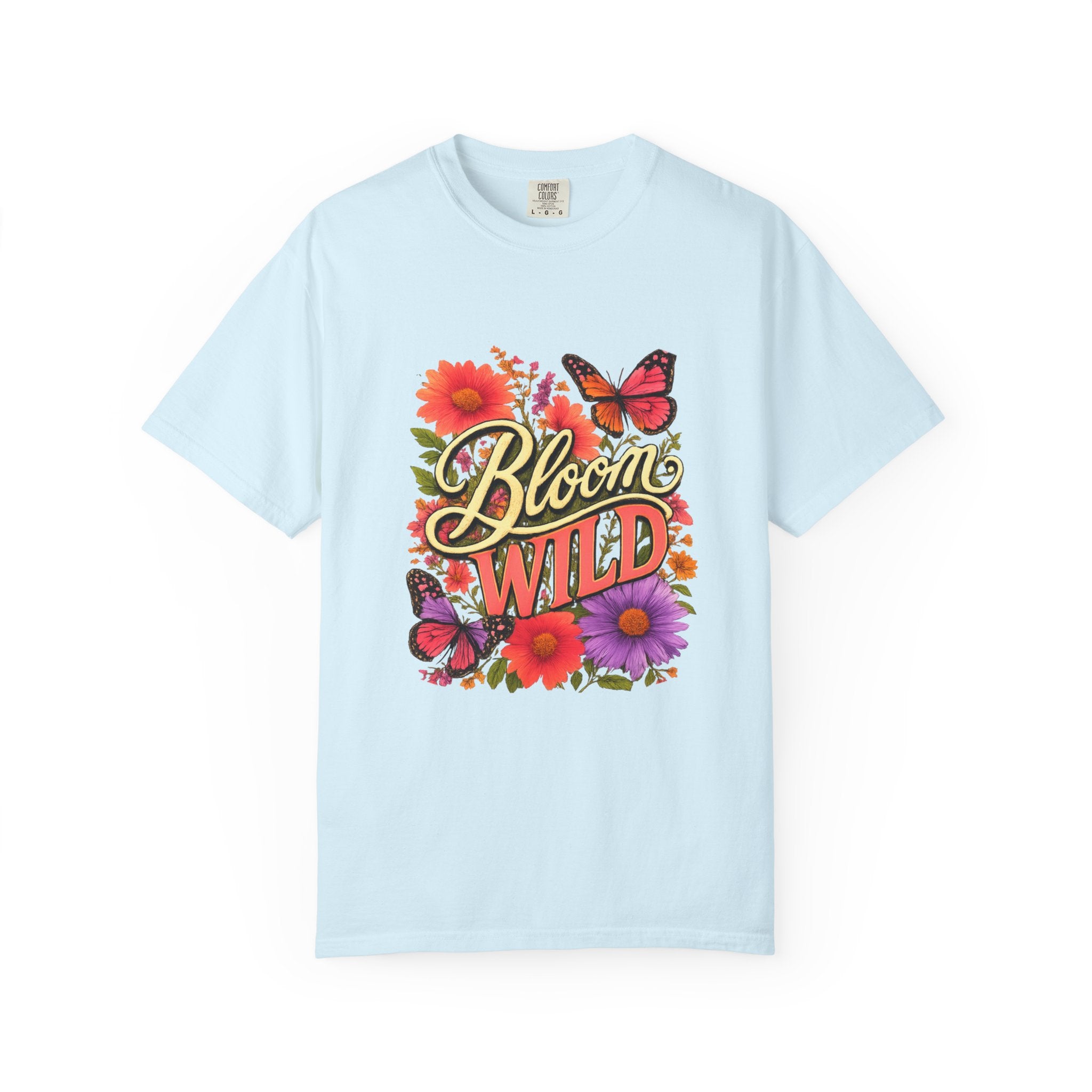 Bloom Wild butterfly tee alternate color