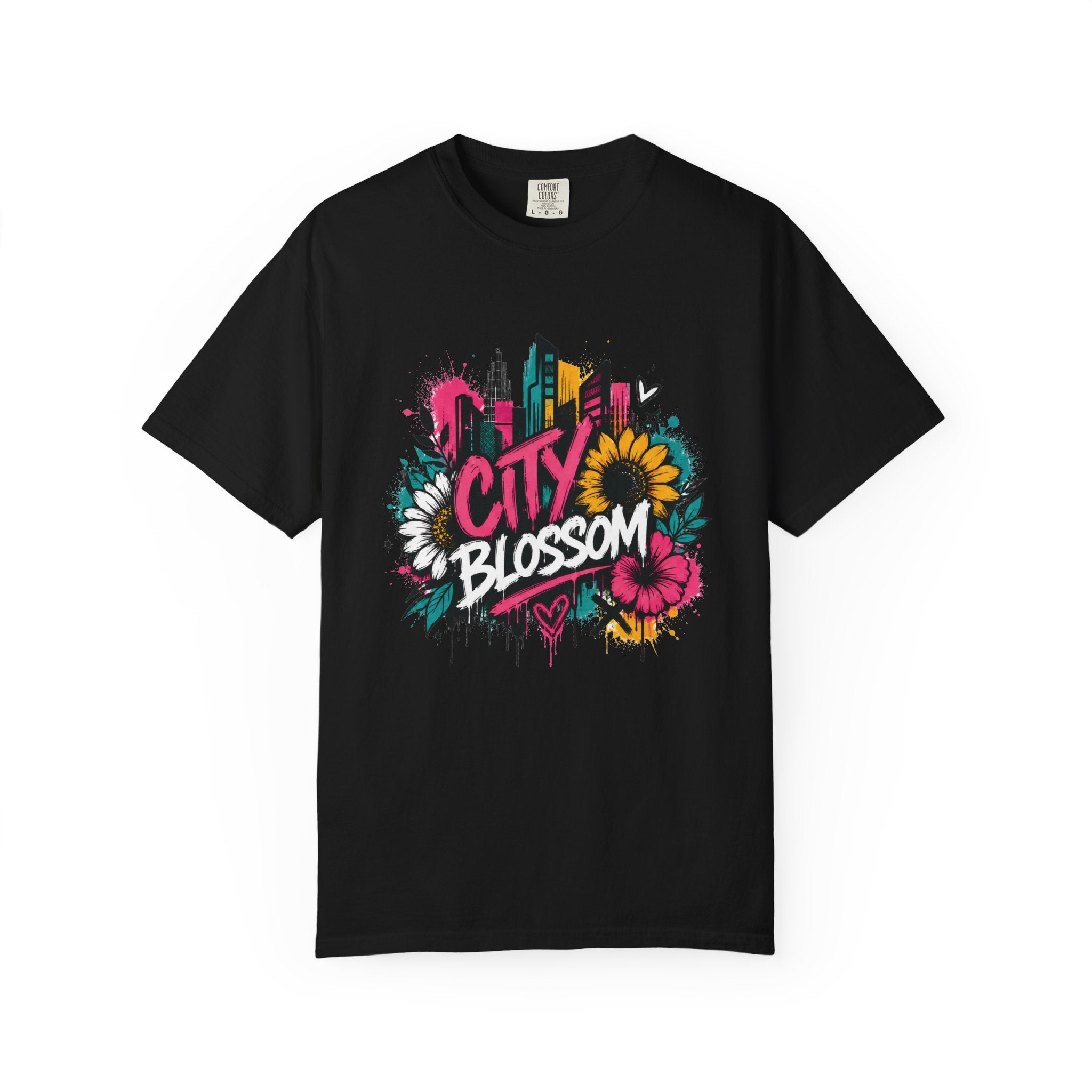 City Blossom — Graffiti Tee