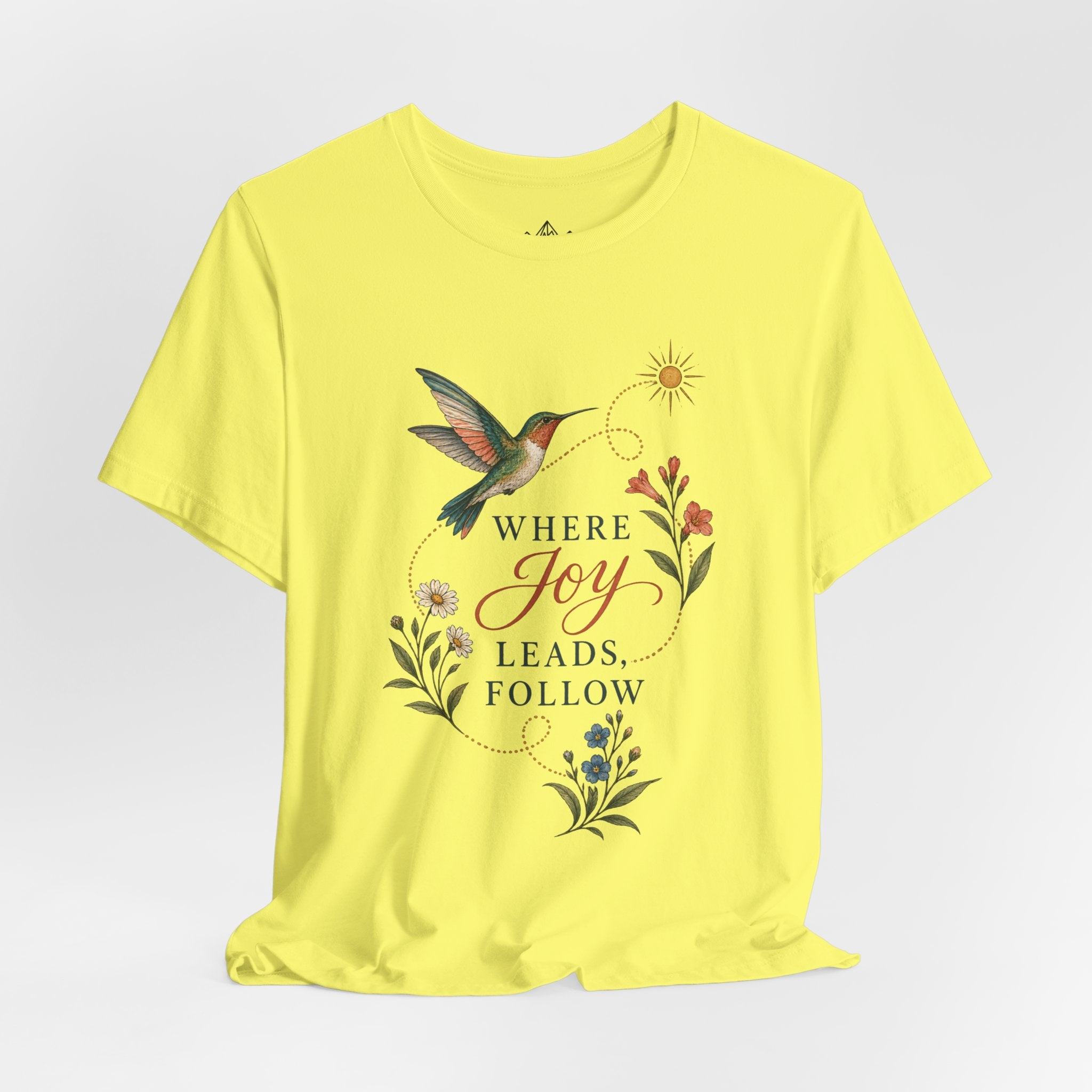 Where Joy Leads Follow T-Shirt — Soft Everyday Cotton