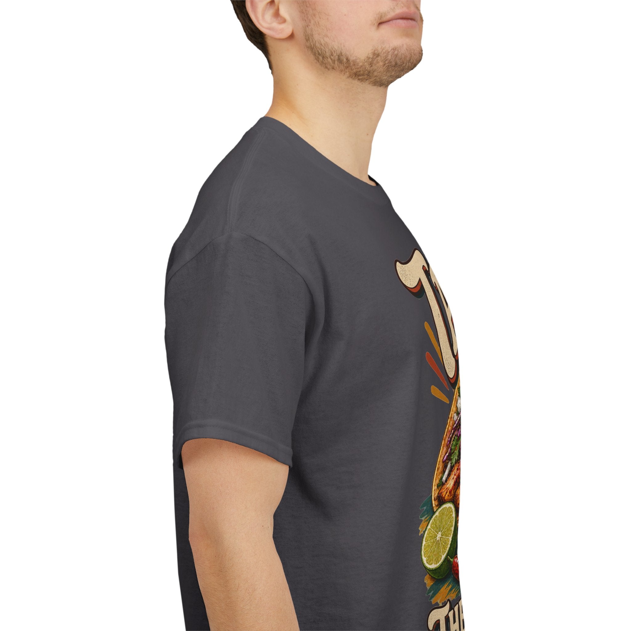 Tacos. Then Talk. Funny Taco T-Shirt