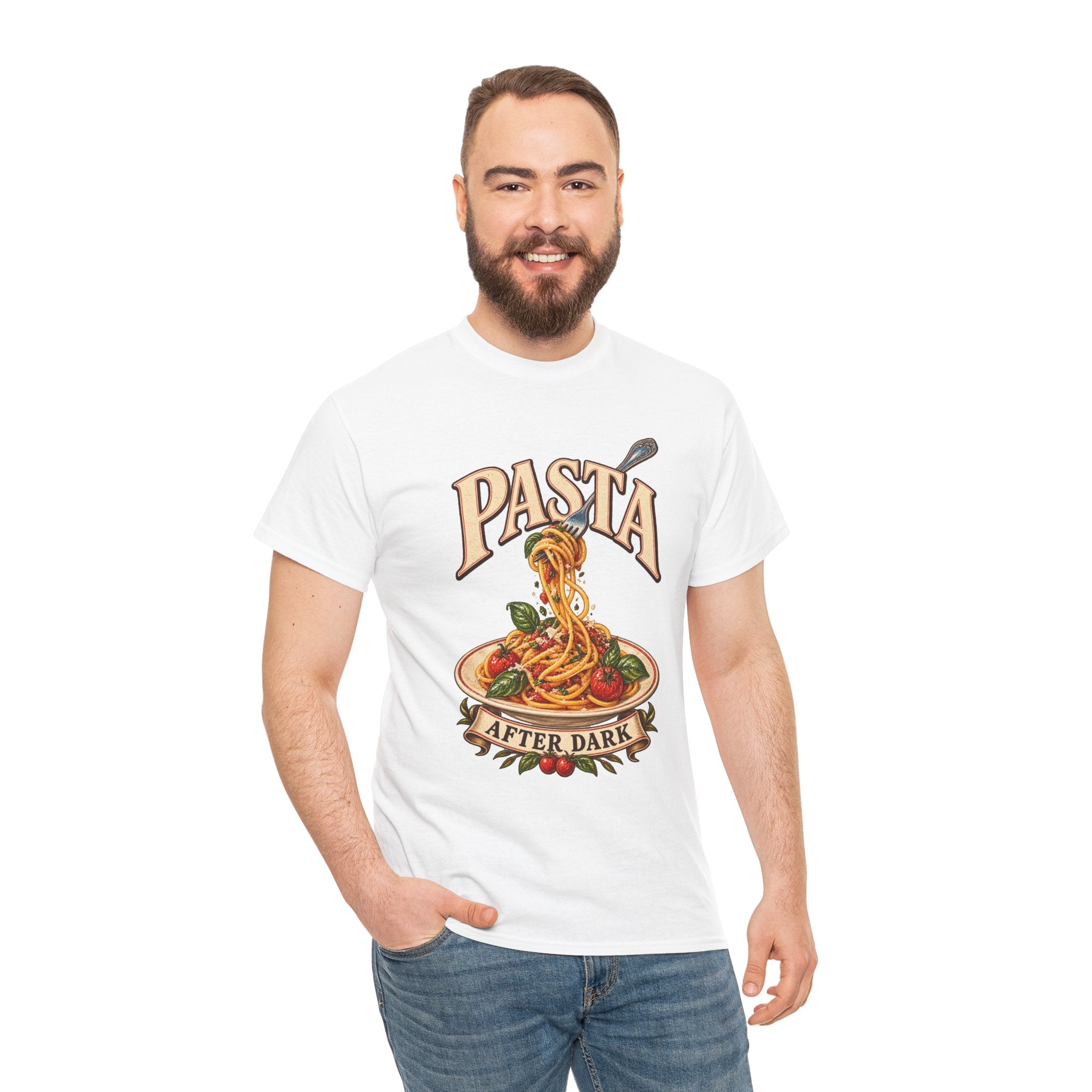 Pasta After Dark Late Night Cooking T-Shirt