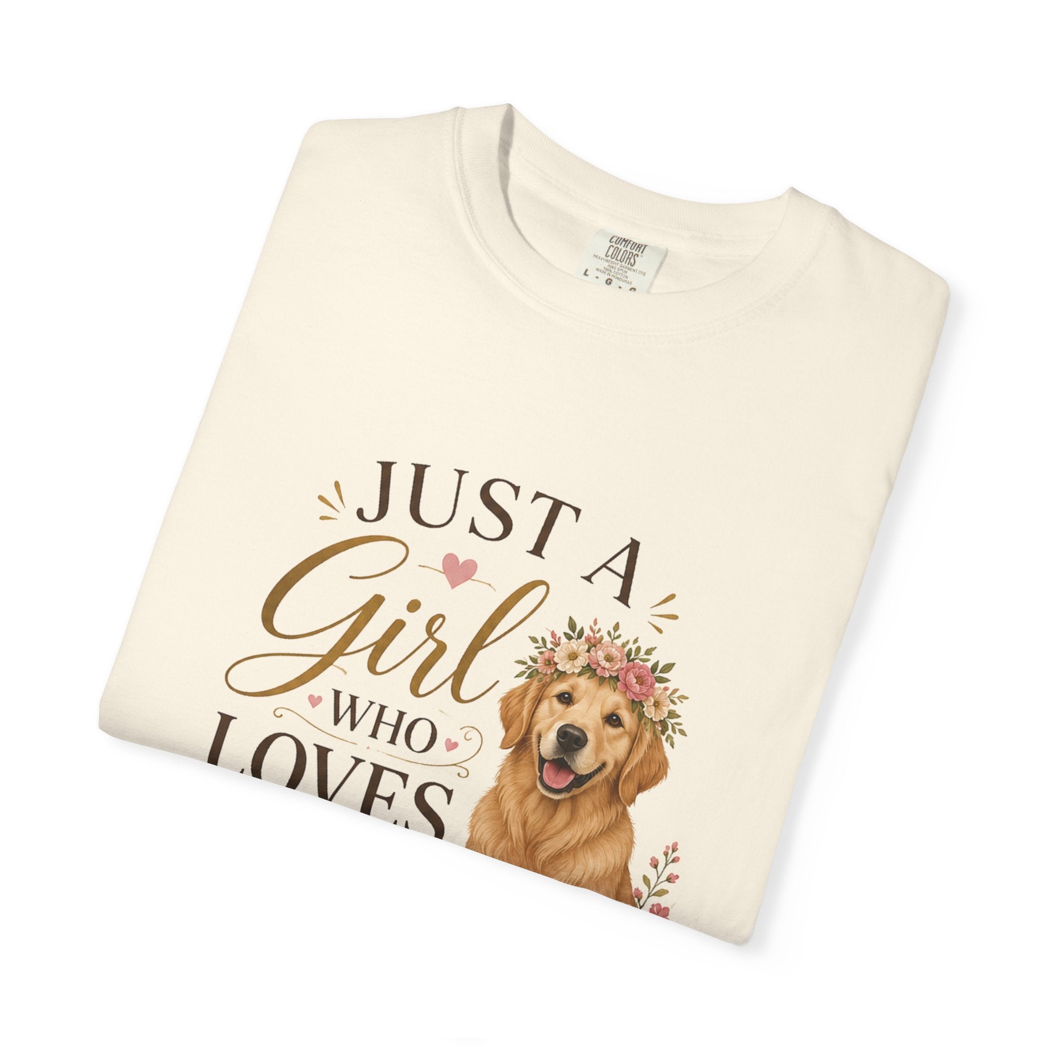 Just a Girl Who Loves Dogs and Flowers