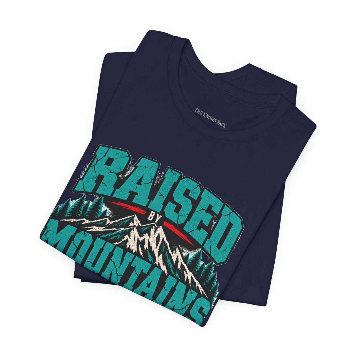 Raised by Mountains T-Shirt — Garment-Dyed Cotton