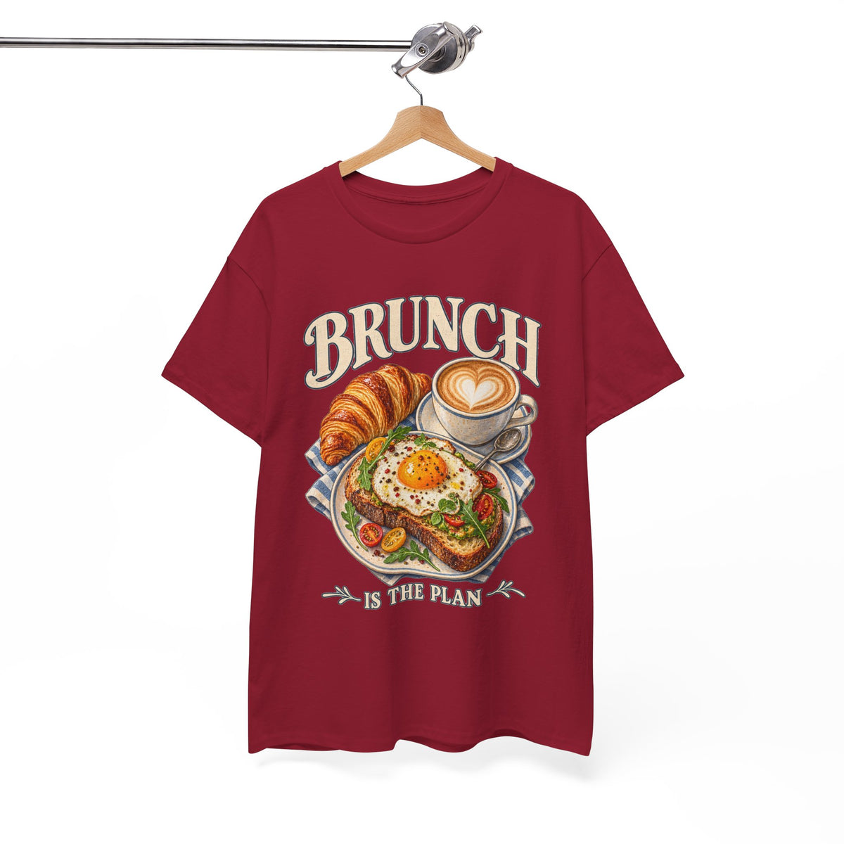 Brunch Is the Plan Funny Brunch T-Shirt