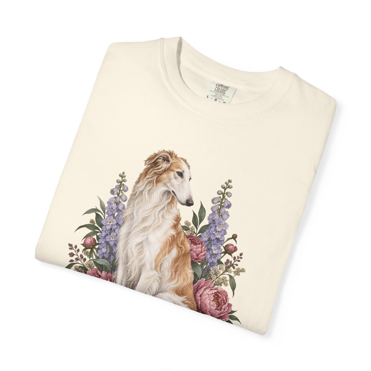 Borzoi T-Shirt — Poetry in Bloom