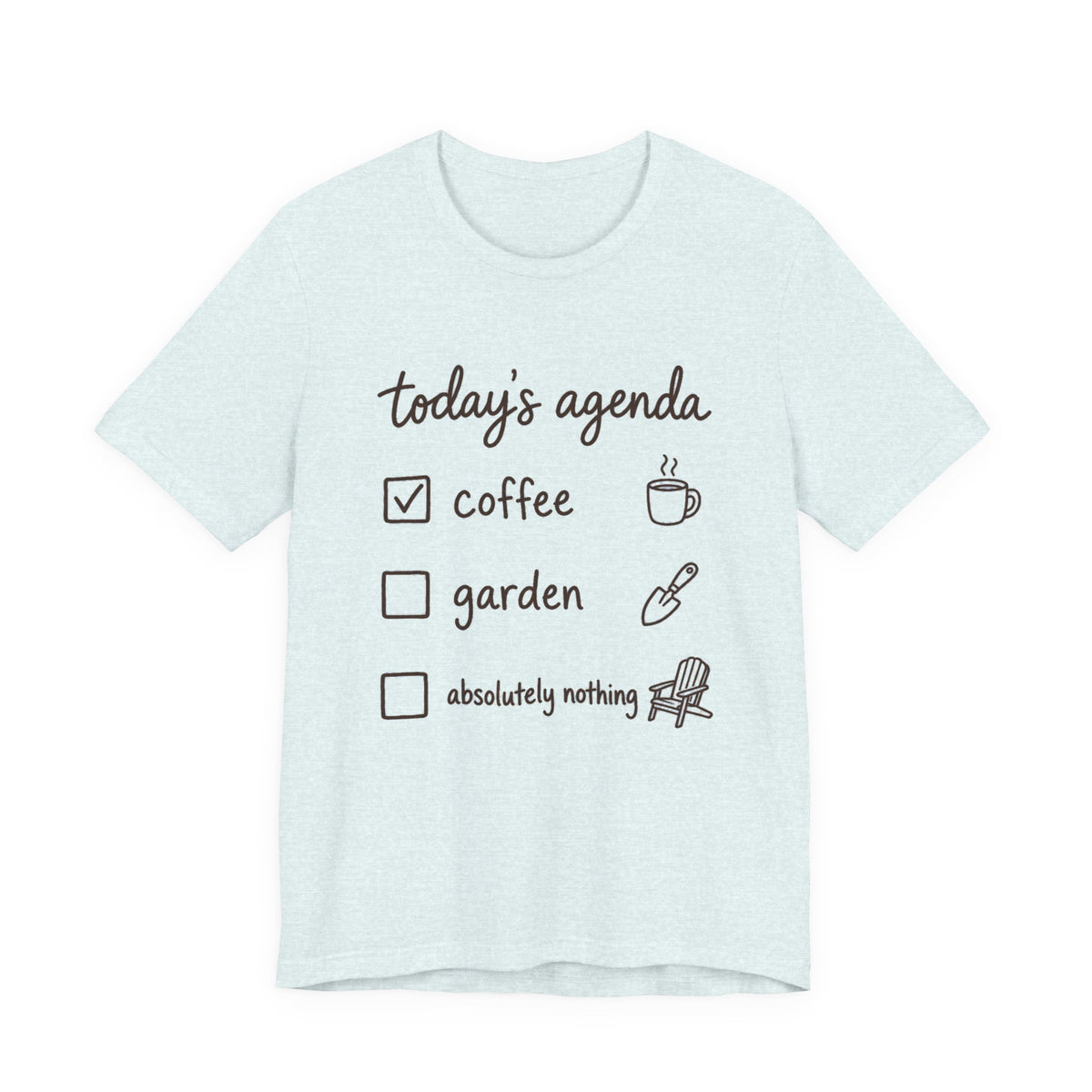 Today's Agenda Botanical T-Shirt