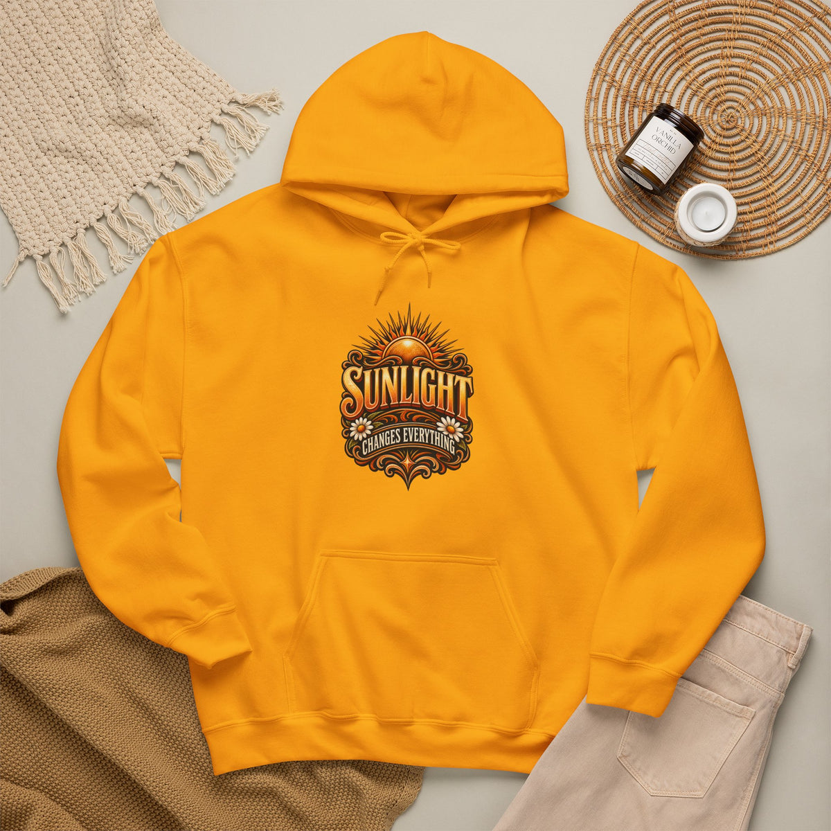 Sunlight Changes Everything Hooded Sweatshirt