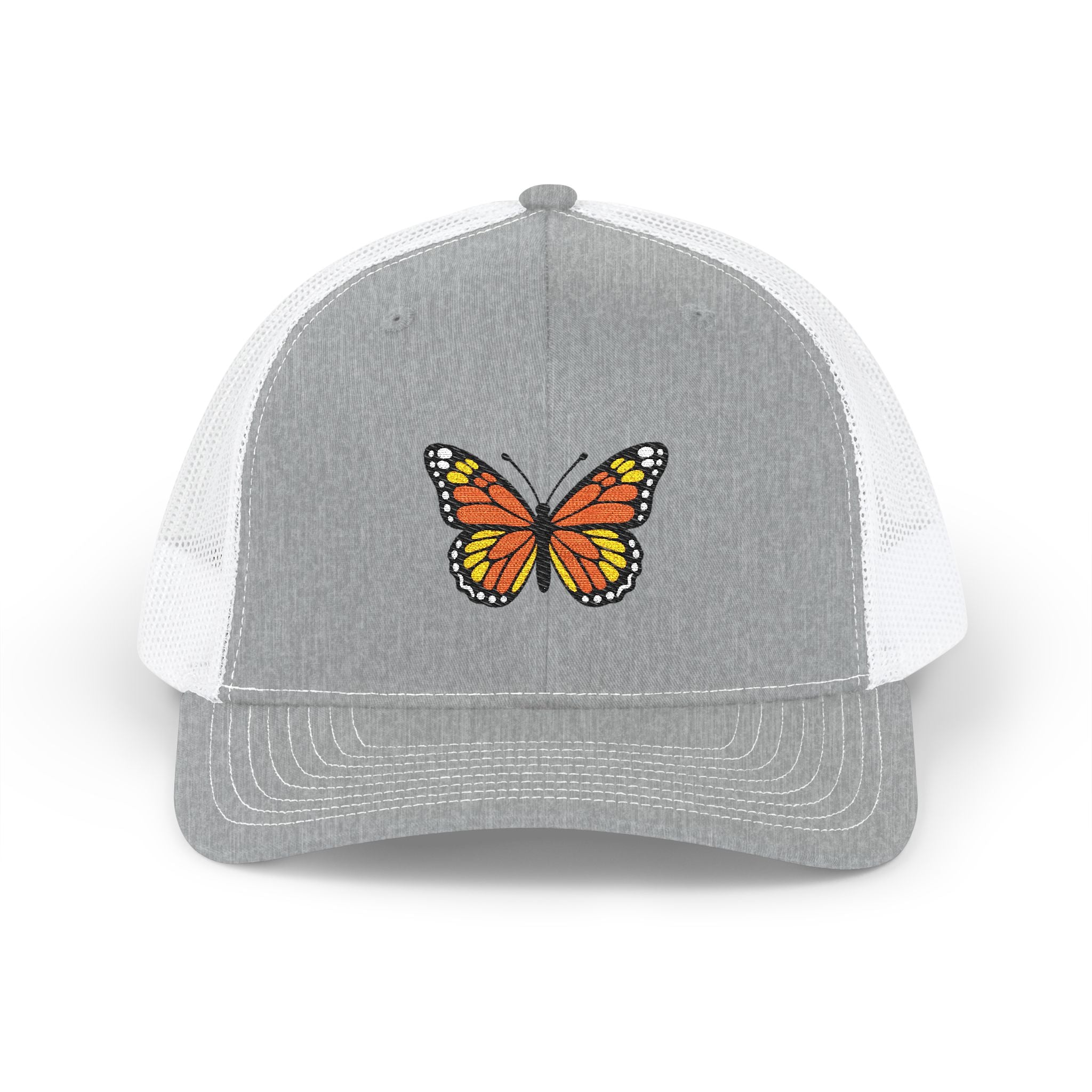Monarch Meadow — Embroidered Trucker Hat