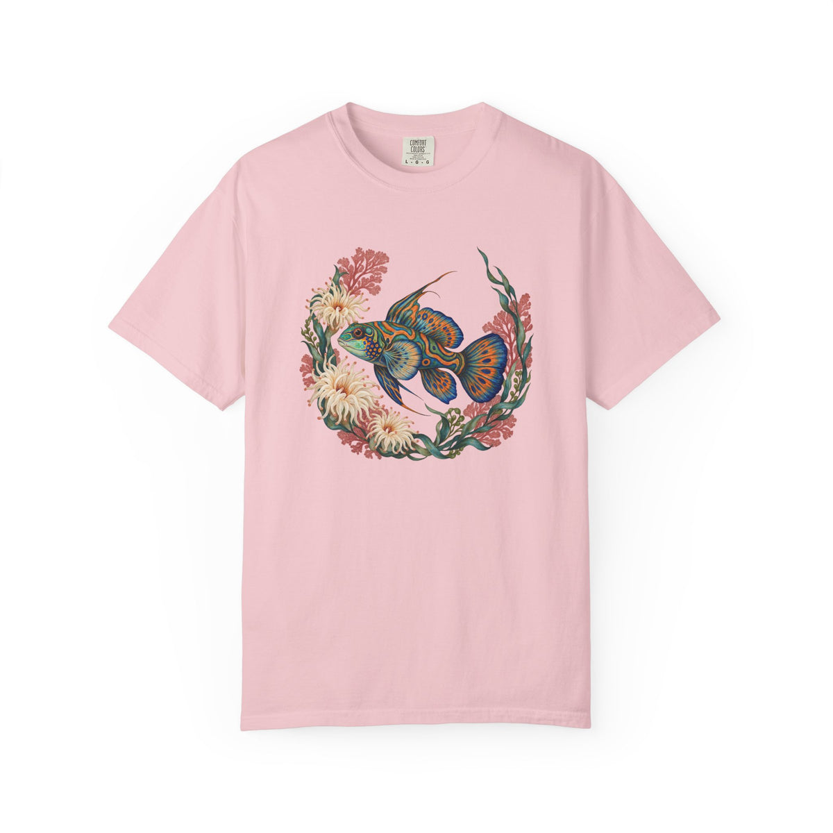 Reef Royalty — Blue & Orange Reef Fish T-Shirt