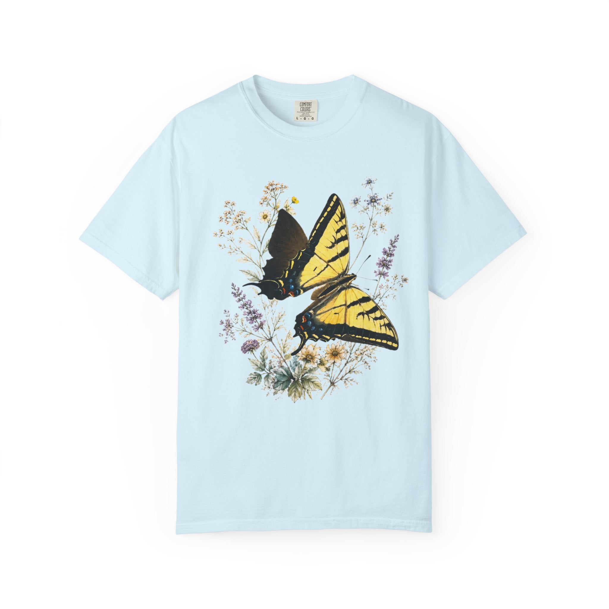 Swallowtail Butterfly - Botanical Wildflower Tee