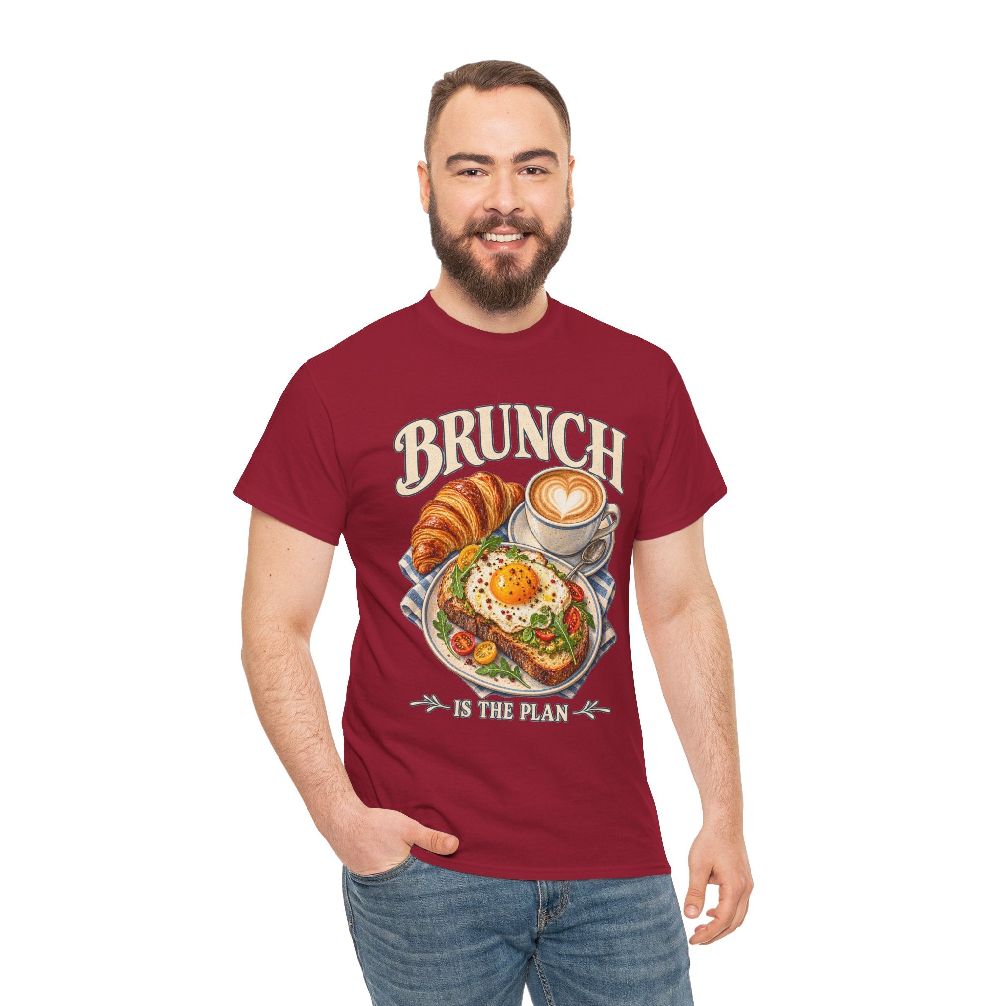 Brunch Is the Plan Funny Brunch T-Shirt