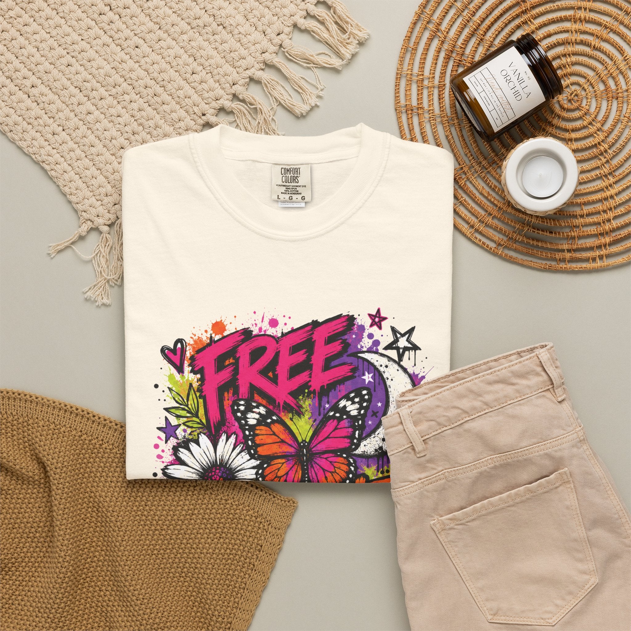Free Spirit — Graffiti Tee